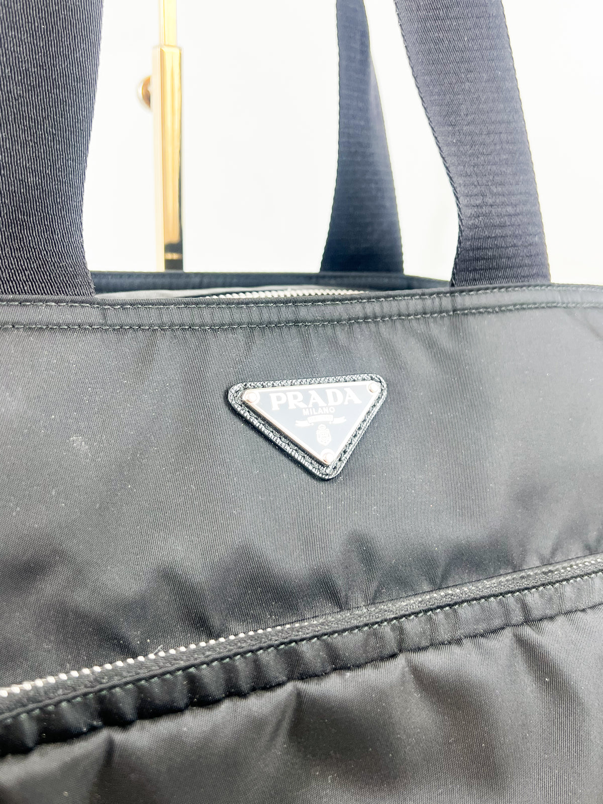 Prada Black Re-Nylon Baby Bag