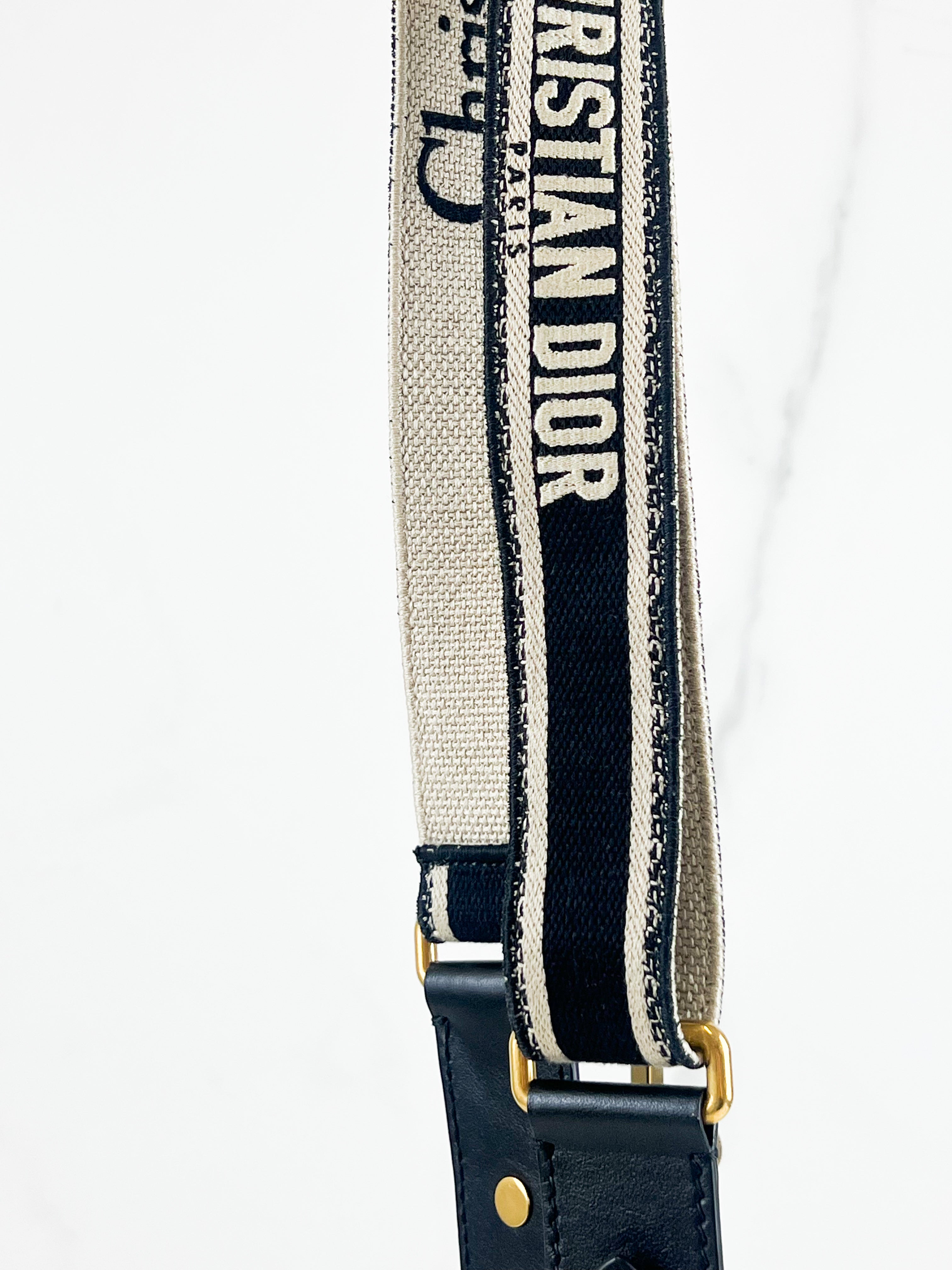 Christian Dior Oblique Saddle Strap