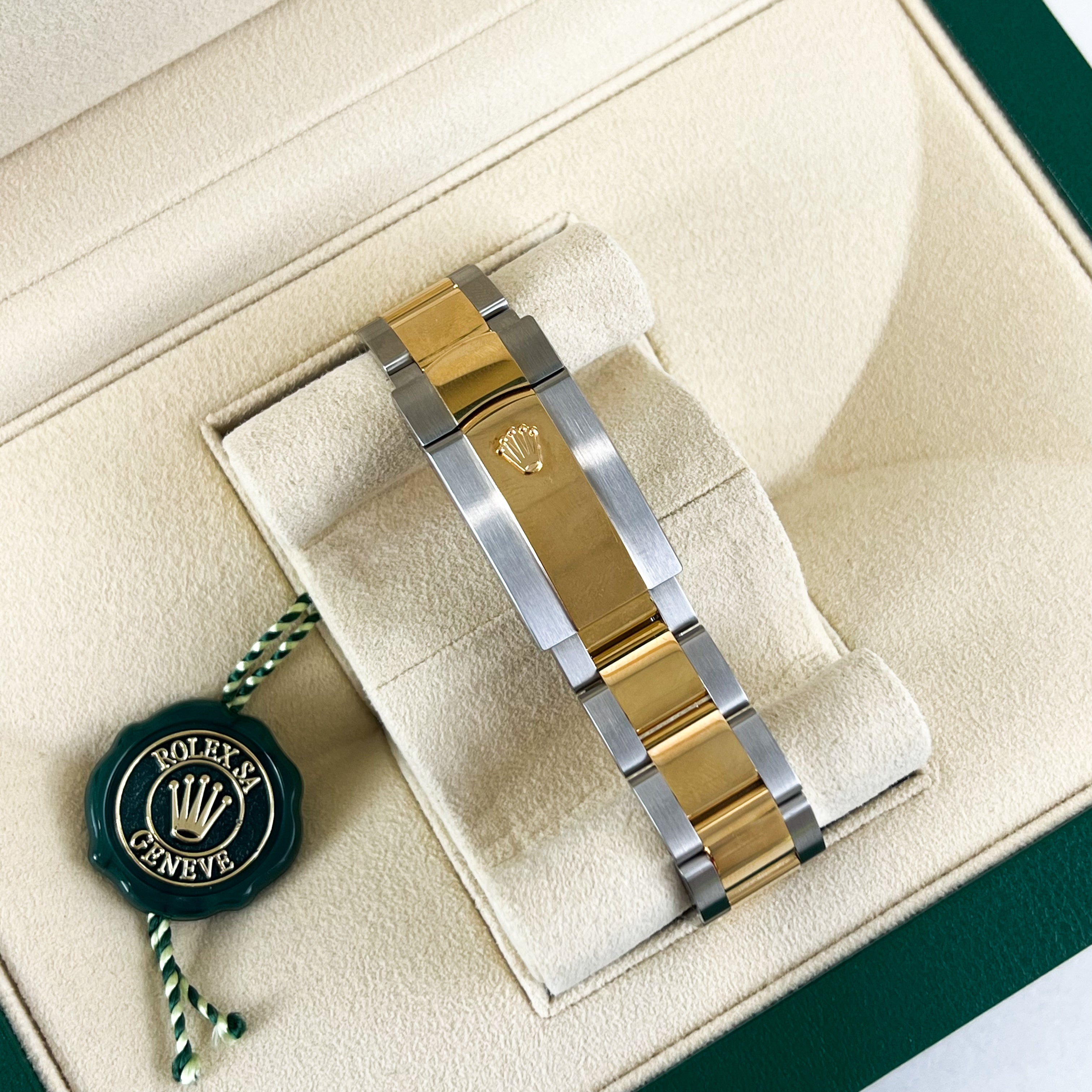 Rolex Datejust 41mm Silver Dial Oyster Perpetual Two-Tone