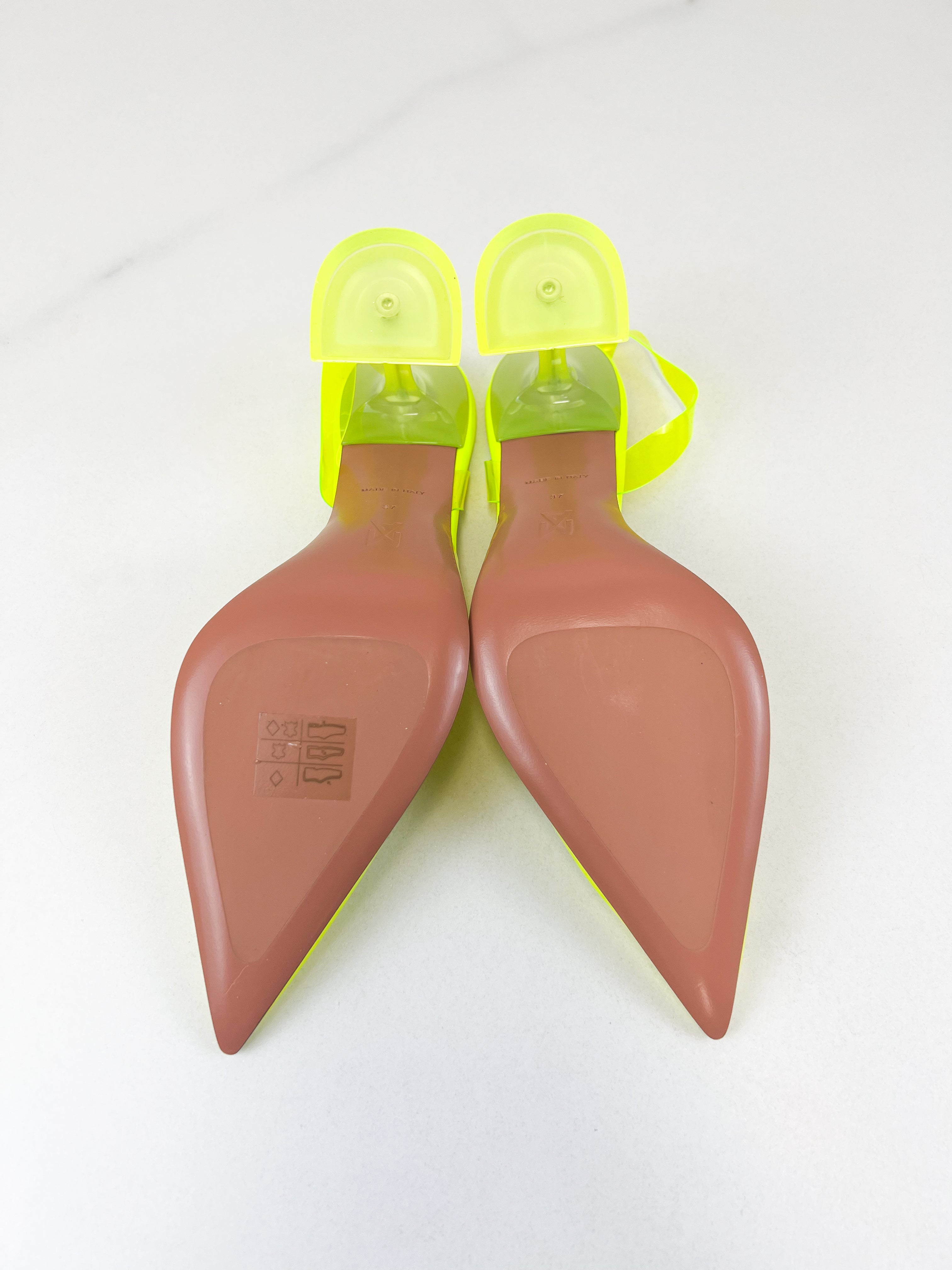 Amina Muaddi Holli Slingback Size 37