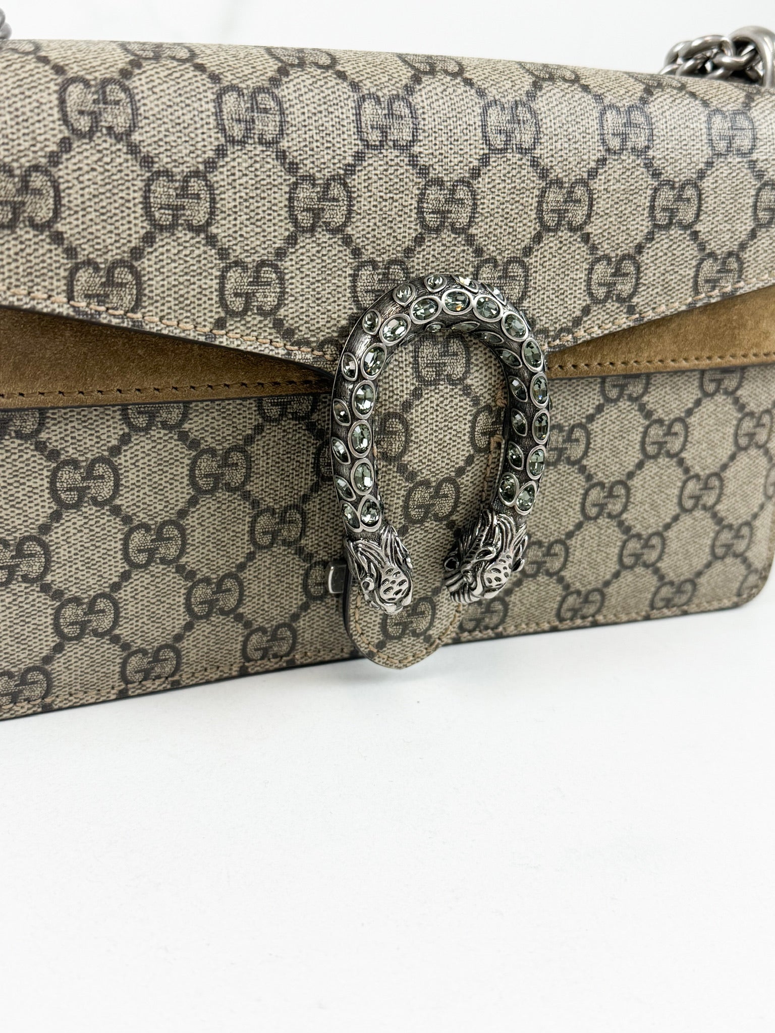 Gucci Small Dionysus GG Supreme Shoulder Bag