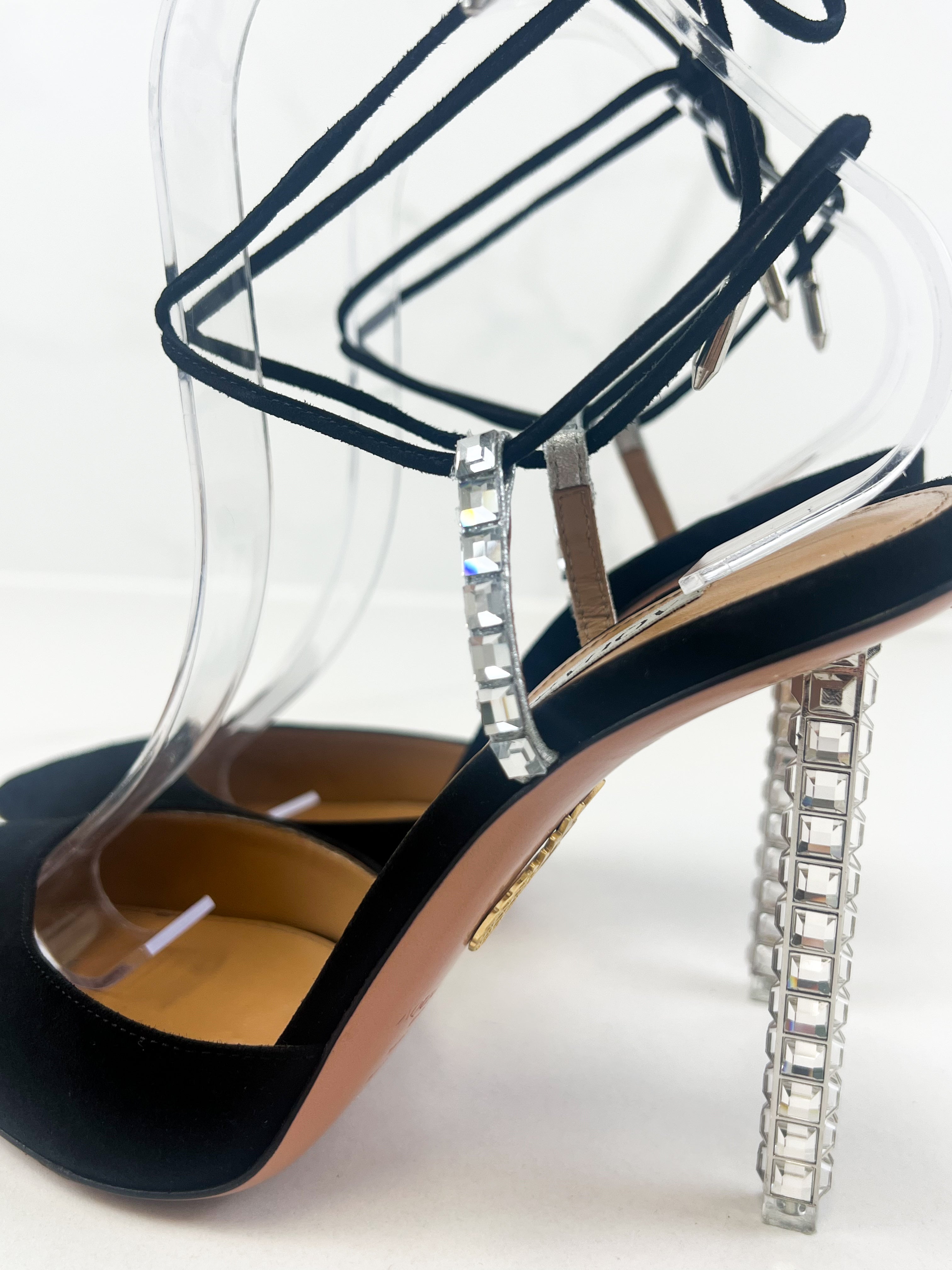 Aquazzura Rock Chic Pump 105 Size 38