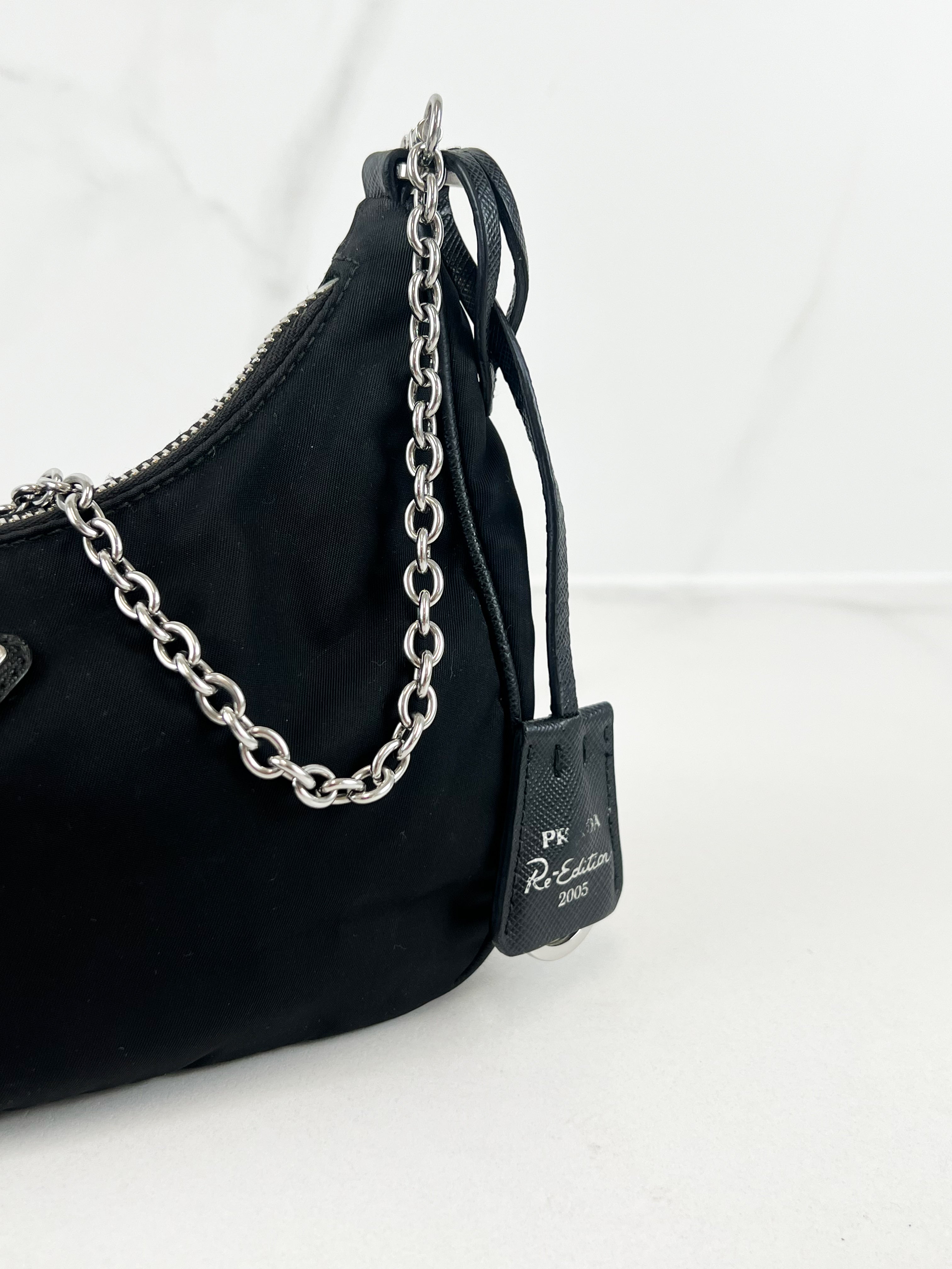 Prada Nylon Re-Edition 2005 in Black