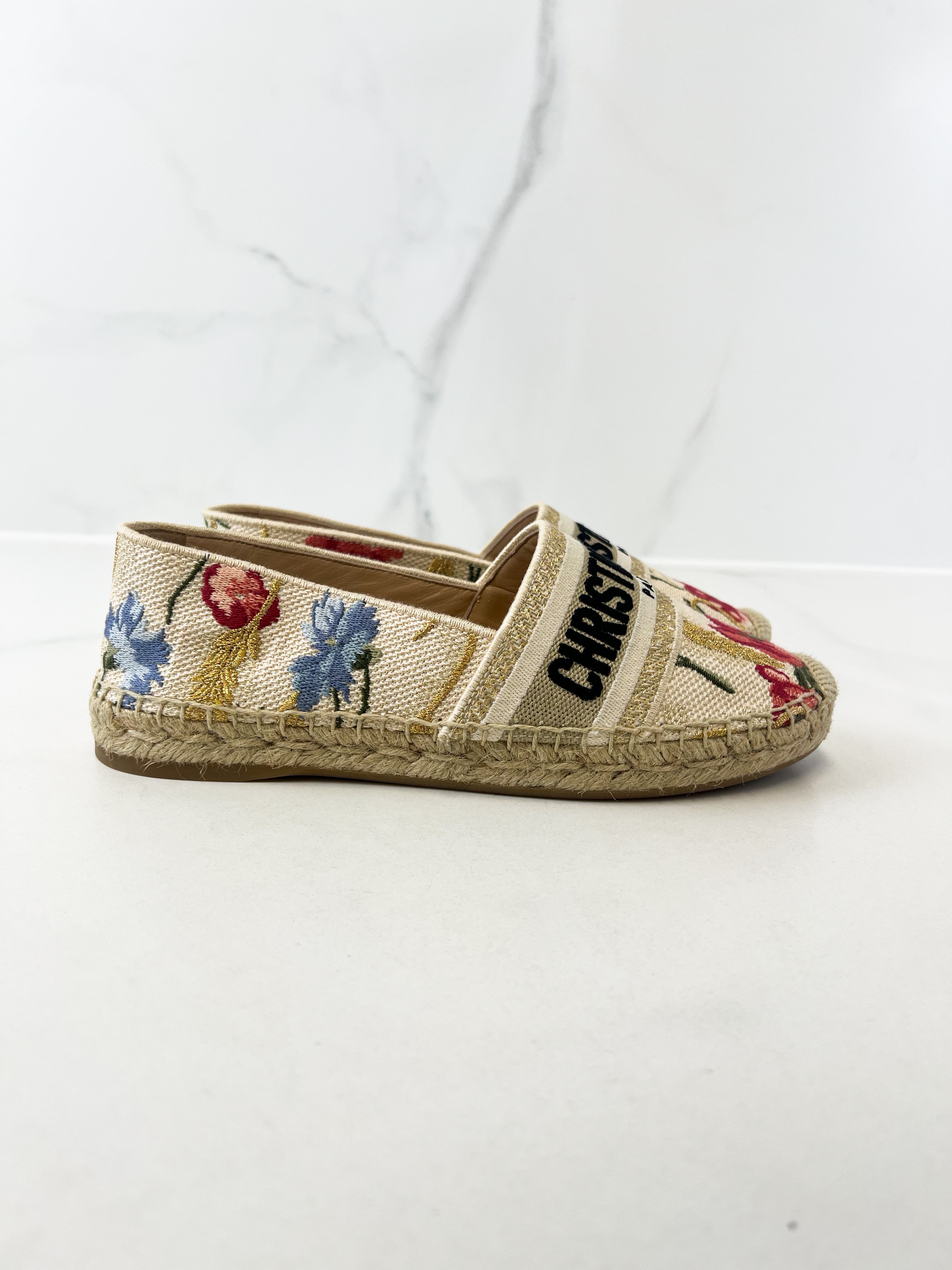 Christian Dior Espadrilles Size 36.5
