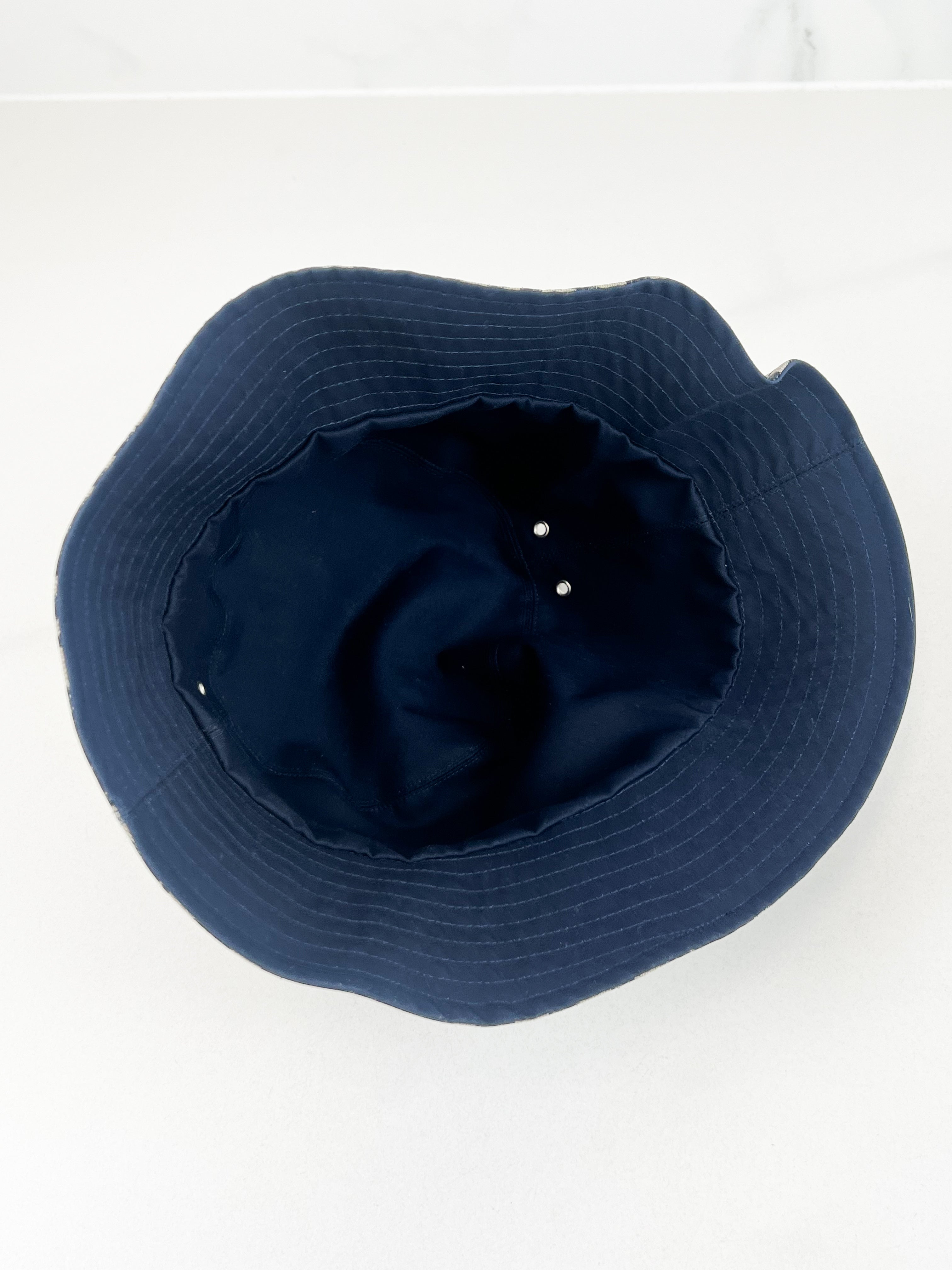 Christian Dior Oblique Small Brim Reversible Bucket Hat