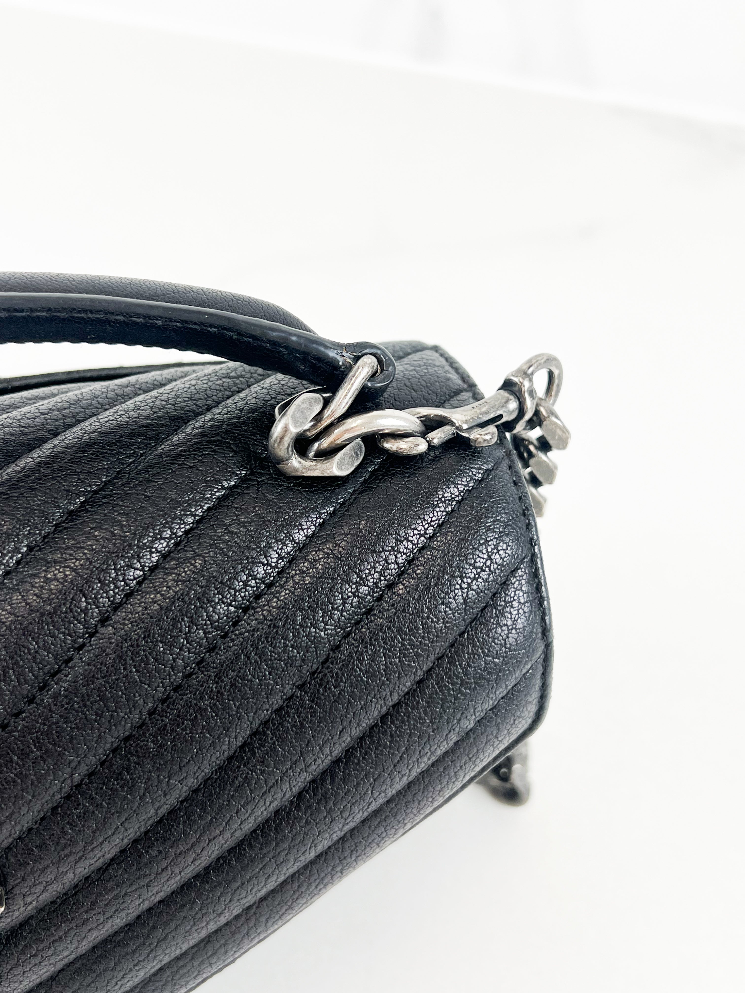 Saint Laurent Black College Bag