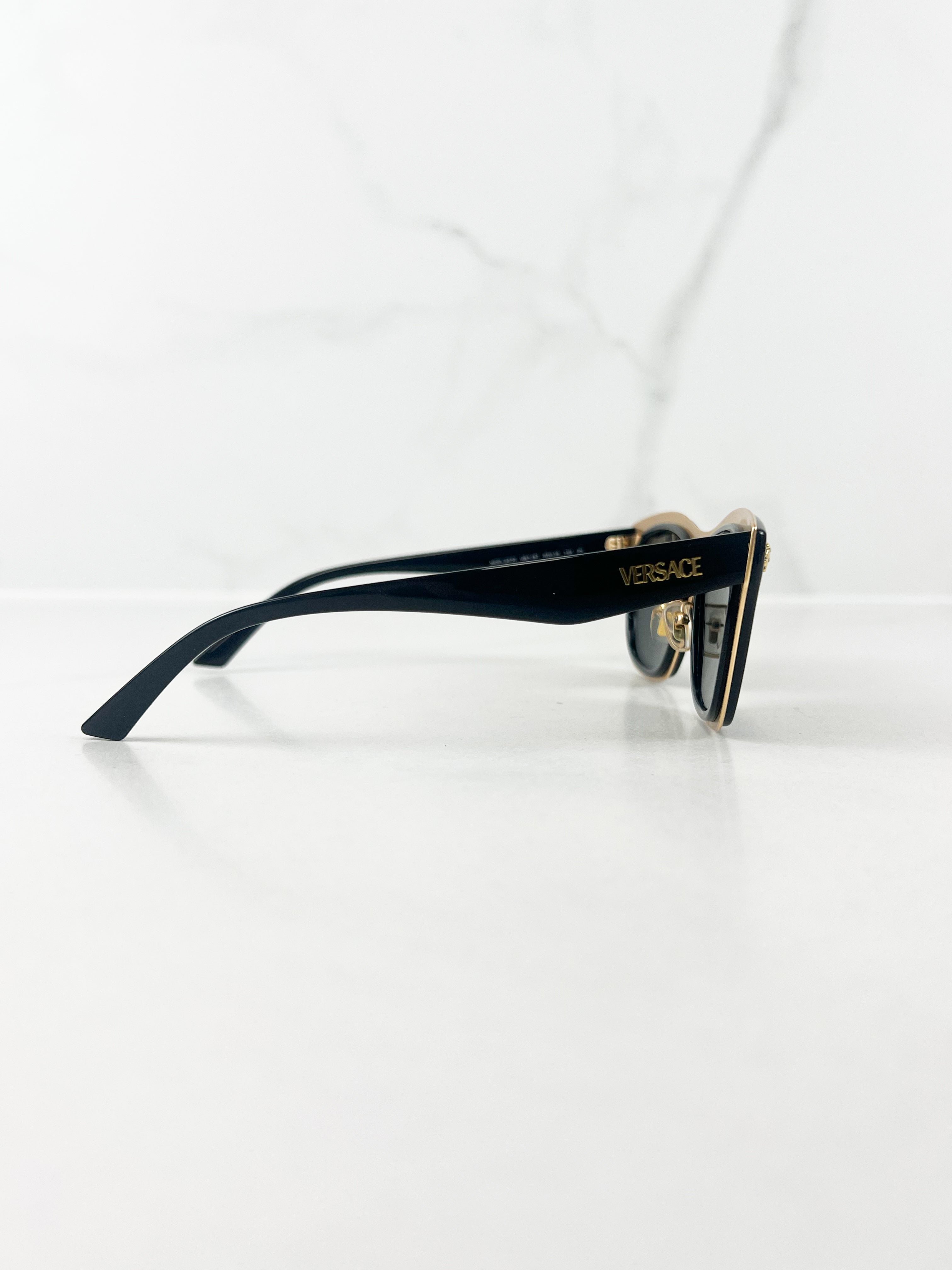 Versace Medusa Logo Sunglasses in Black