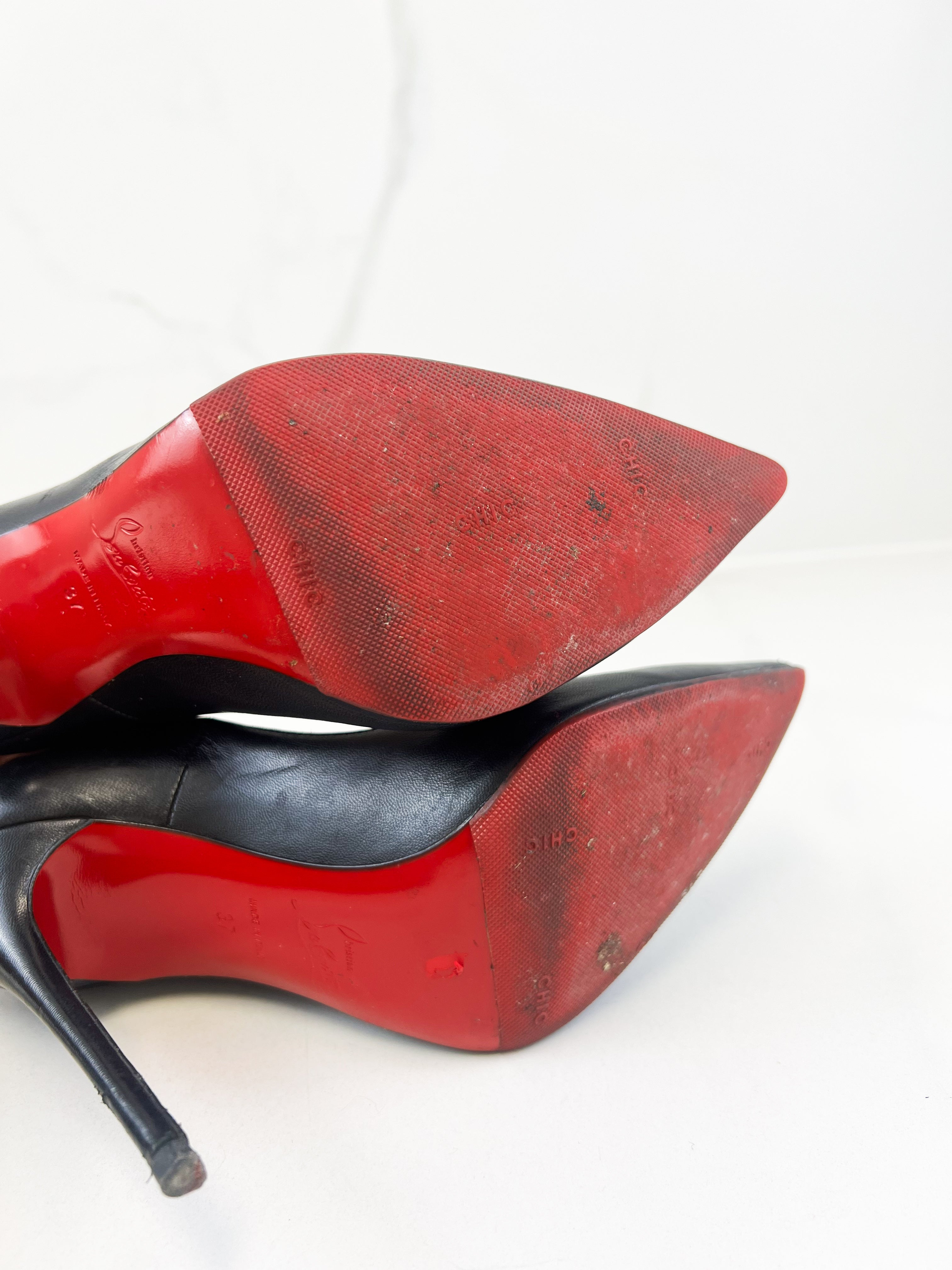 Christian Louboutin Black So Kate 120 Size 37