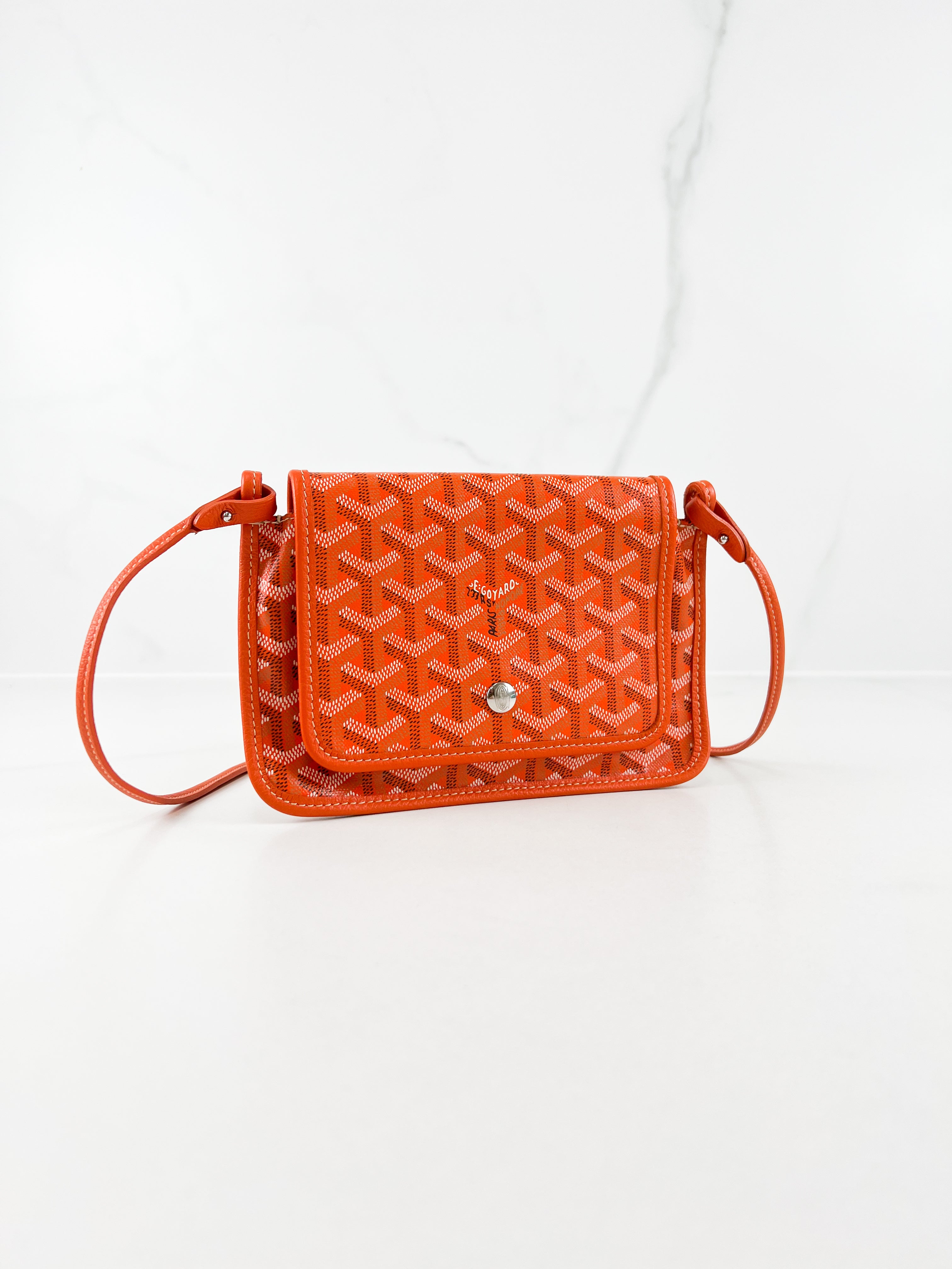 Goyard Plumet Orange Mini Crossbody Bag