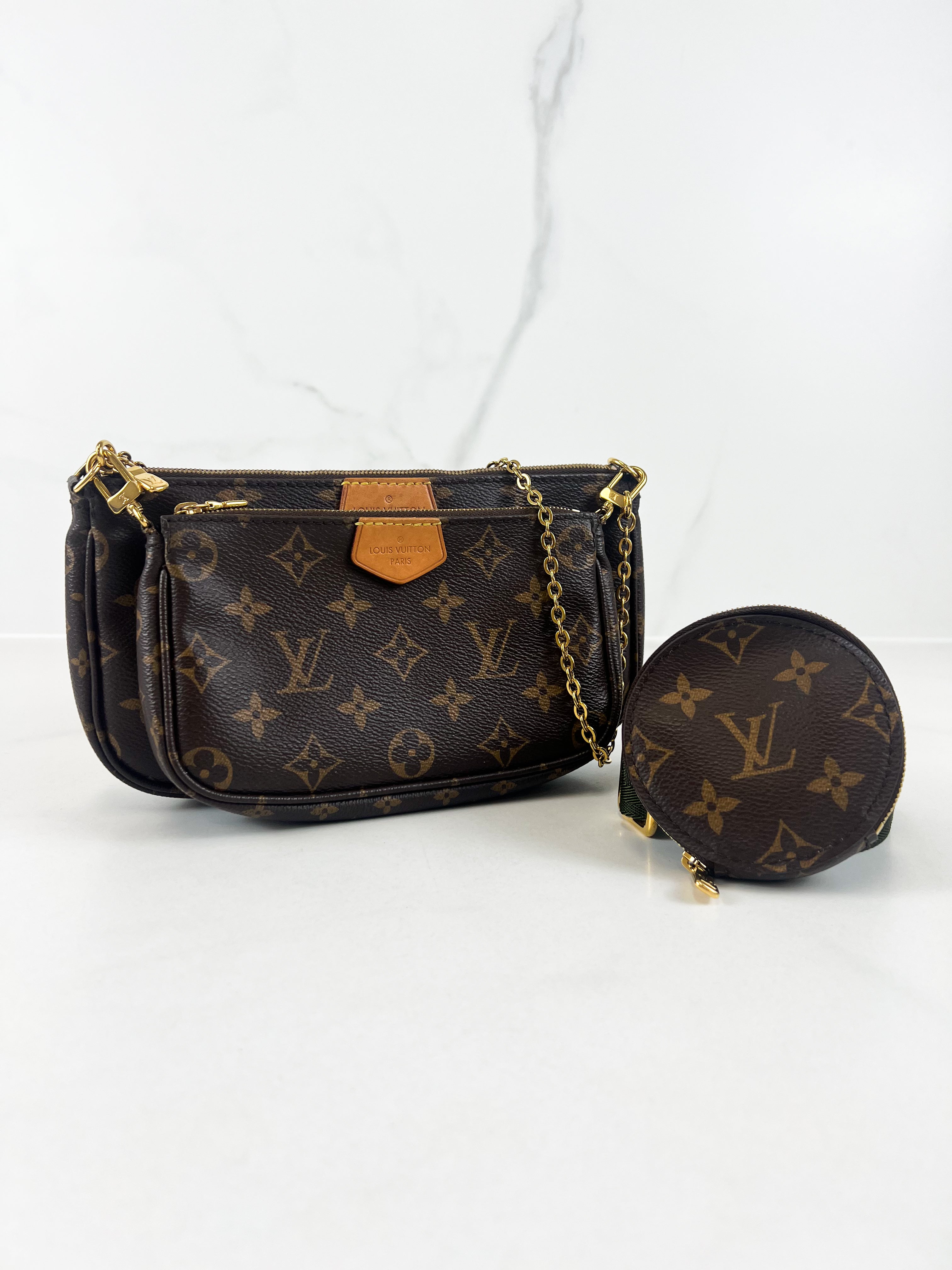 Louis Vuitton Multi Pochette Accessories in Khaki