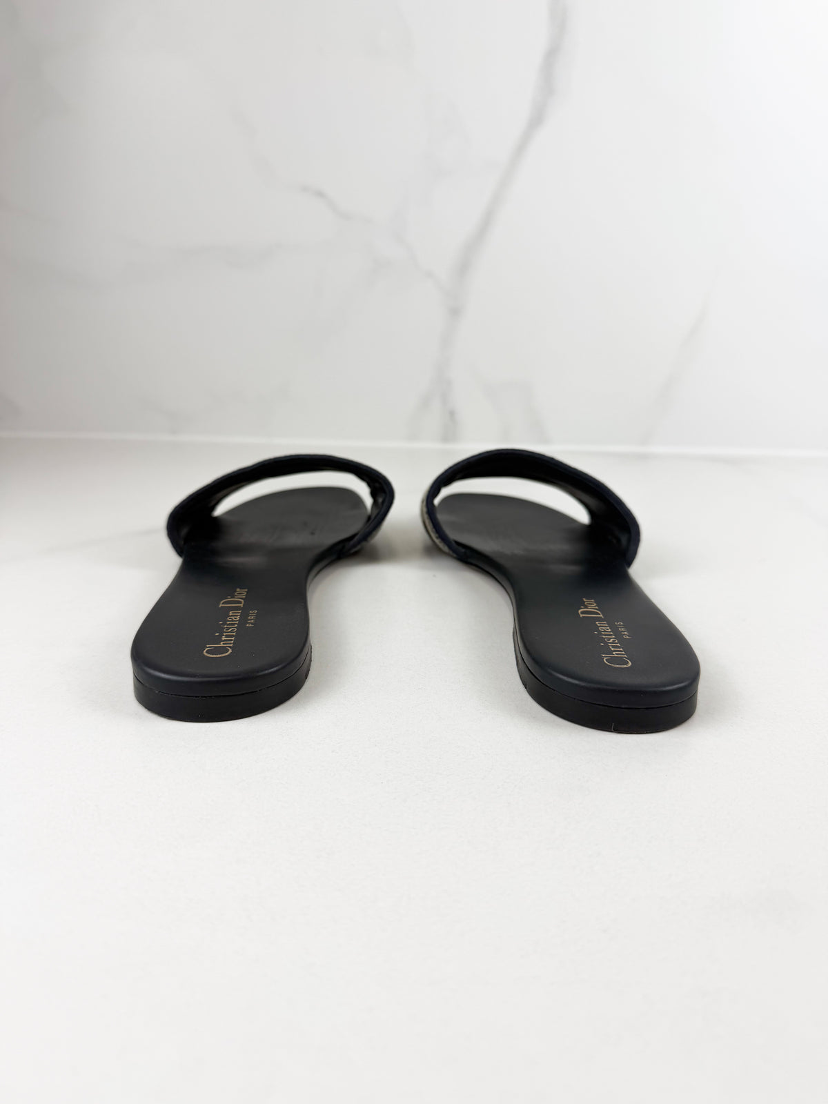 Christian Dior Dway Slides Size 39.5