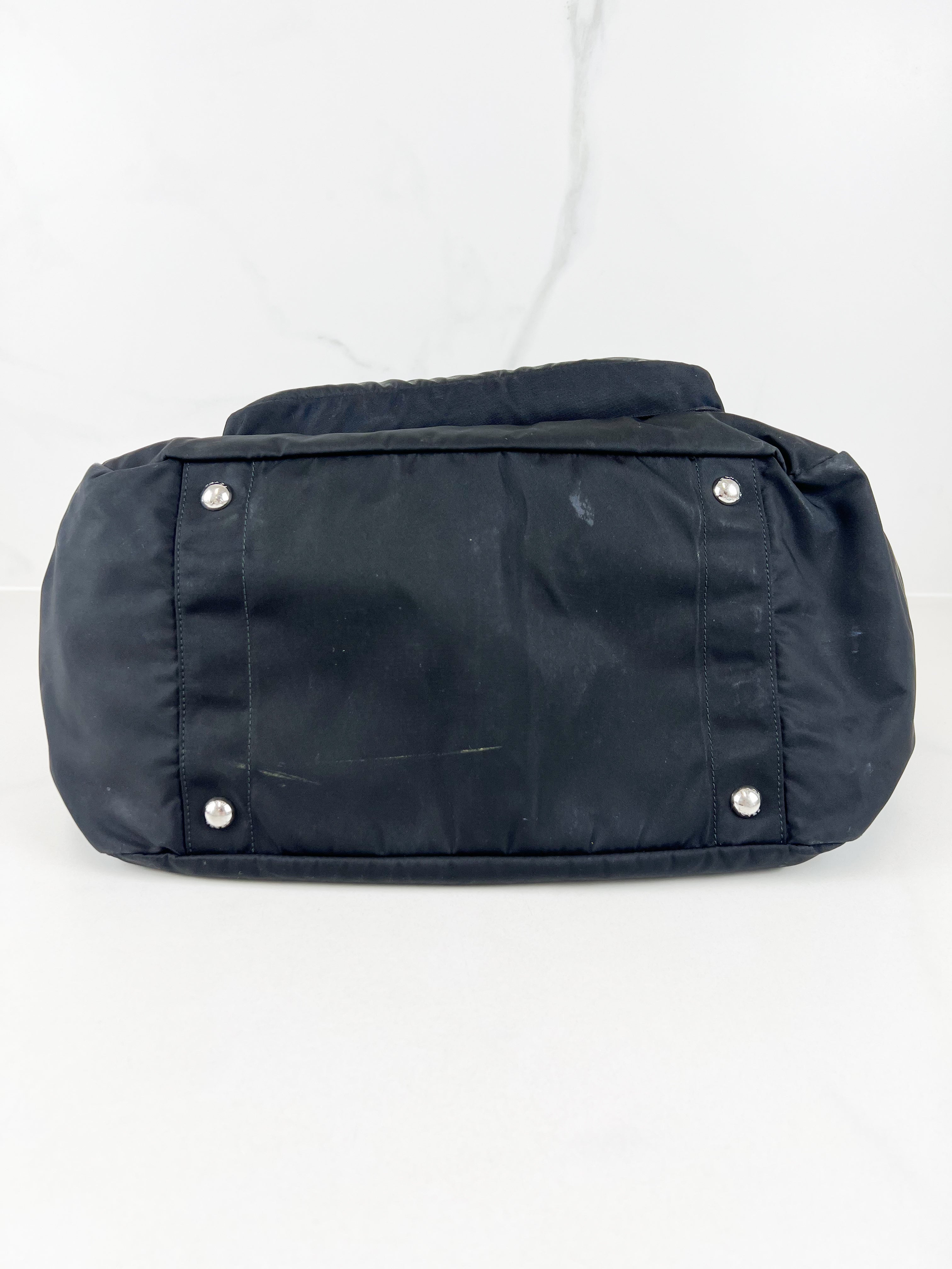Prada Black Re-Nylon Baby Bag