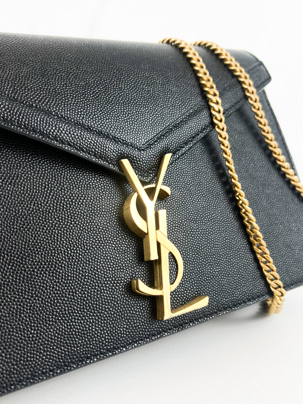 Saint Laurent Cassandra Shoulder Bag with GHW