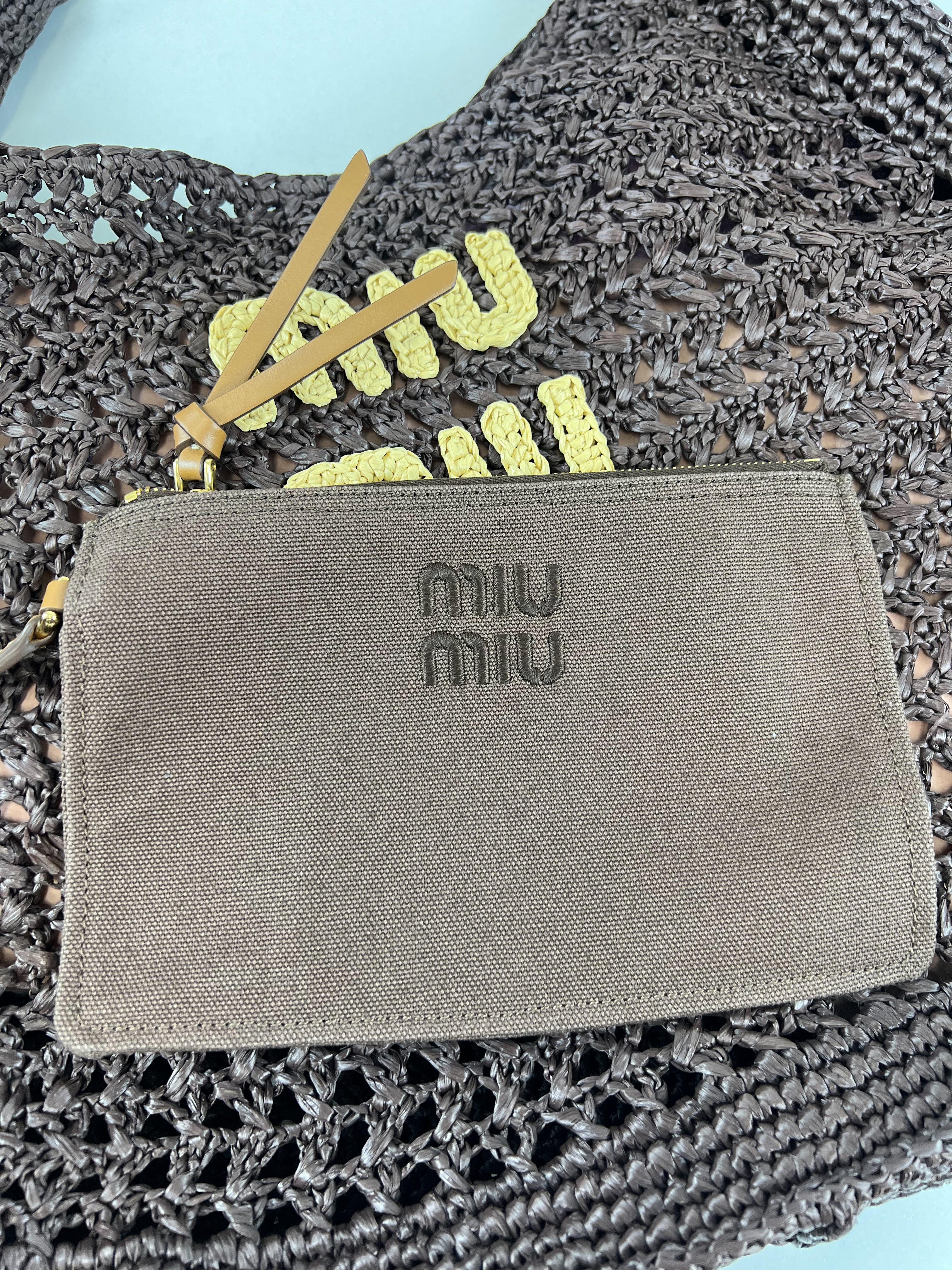 Miu Miu Beach Tote Bag