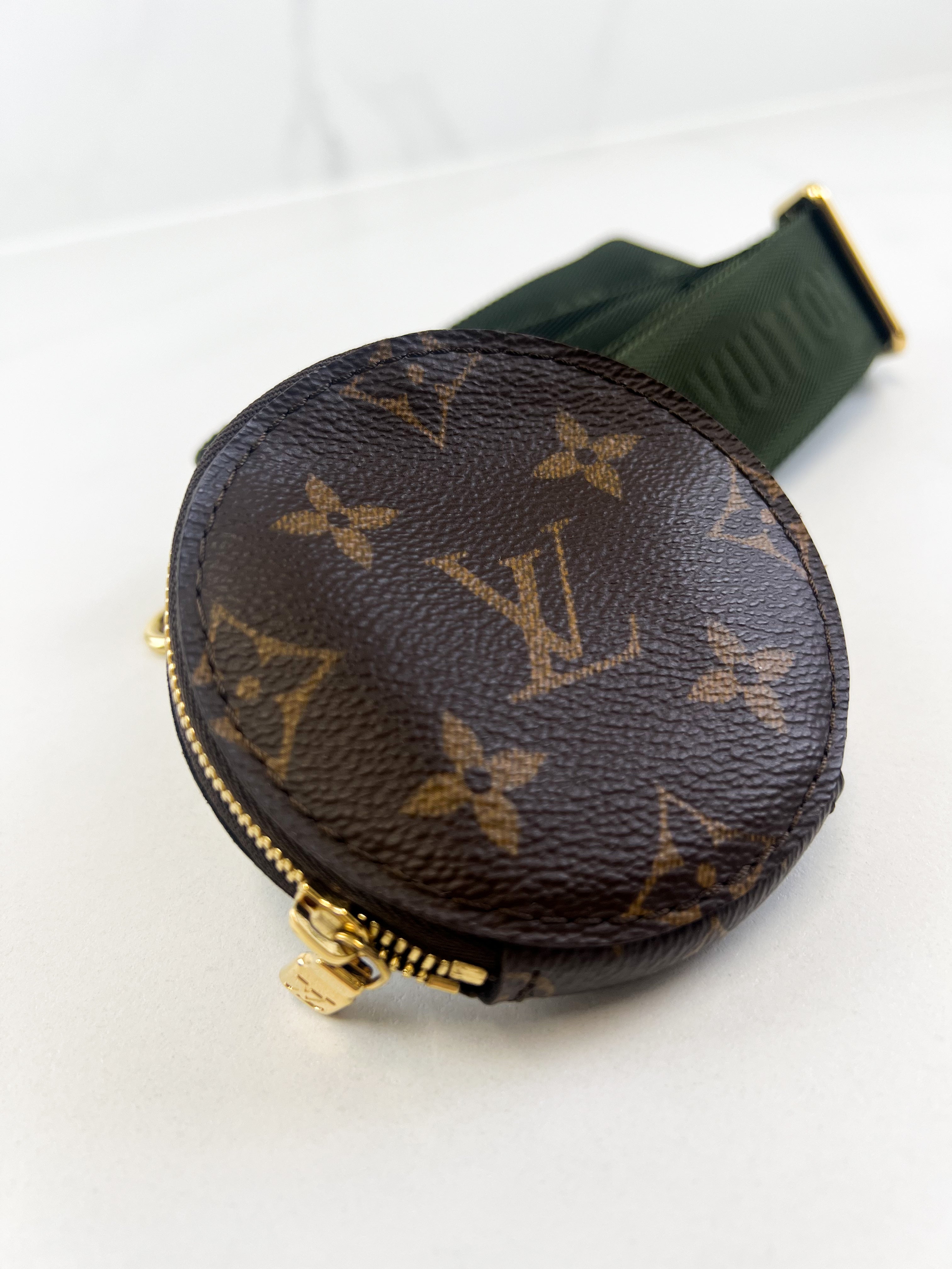 Louis Vuitton Khaki Bandouliere Strap