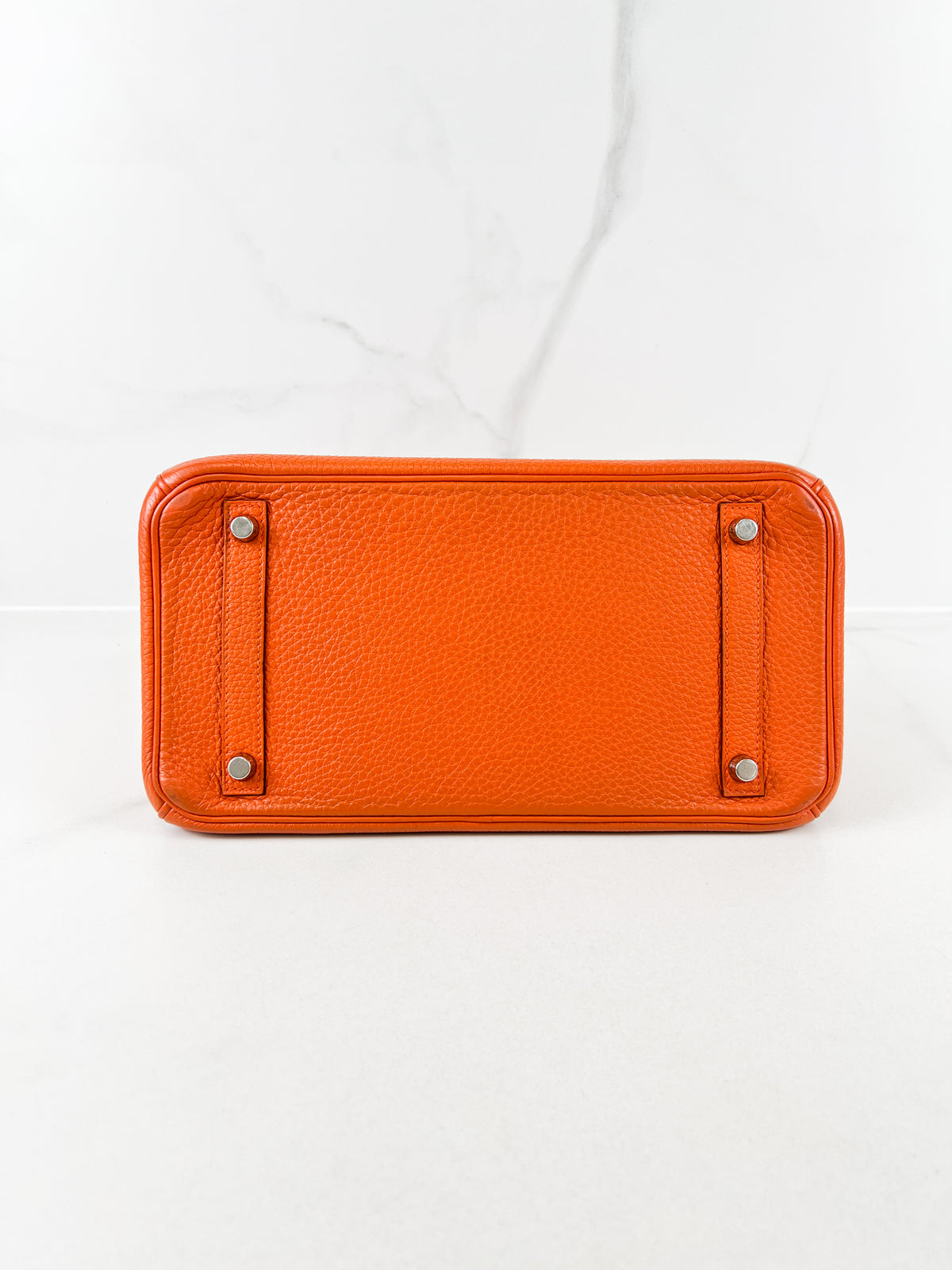 Hermes Togo Orange Birkin 30 with PHW