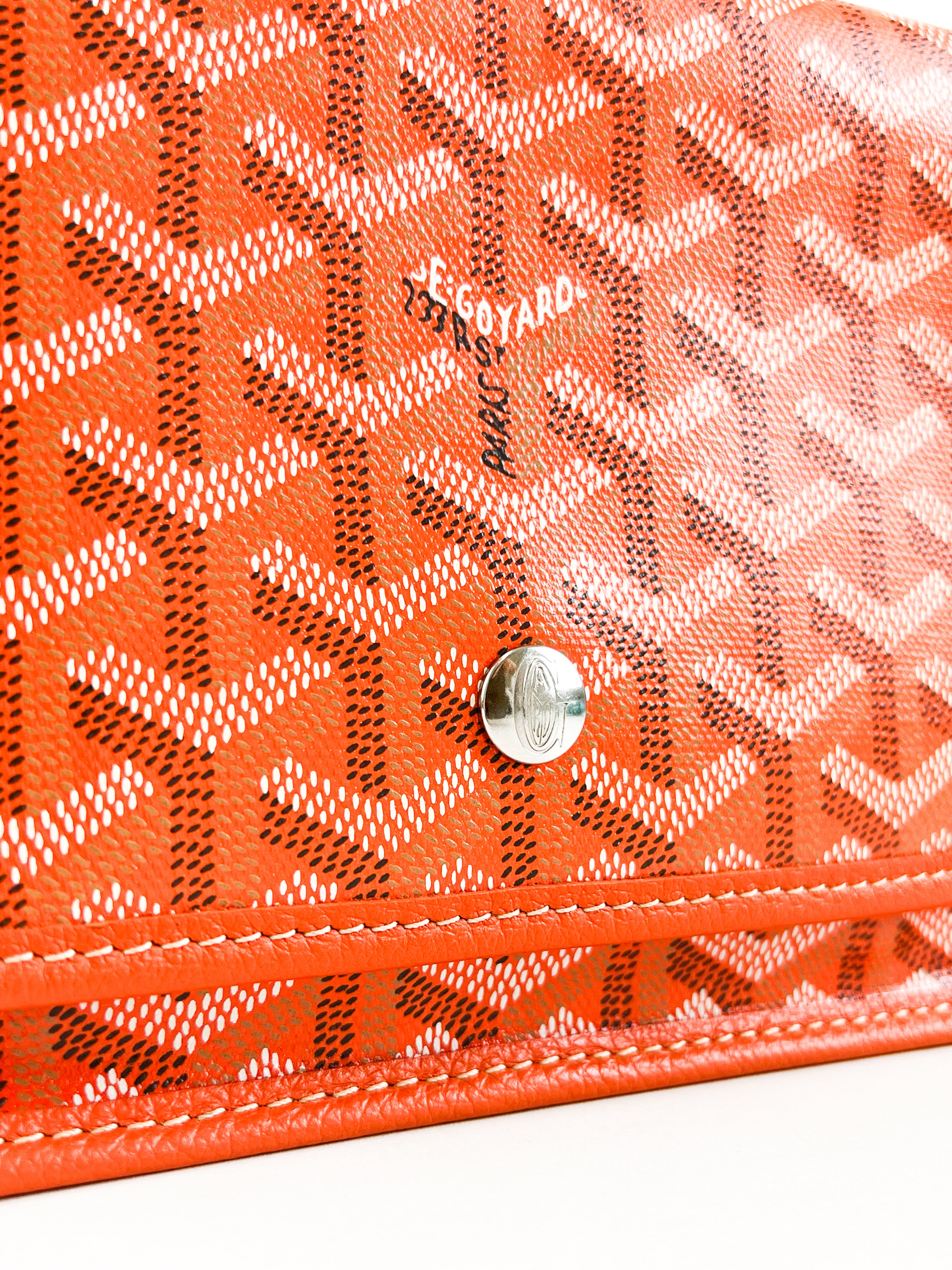 Goyard Plumet Orange Mini Crossbody Bag