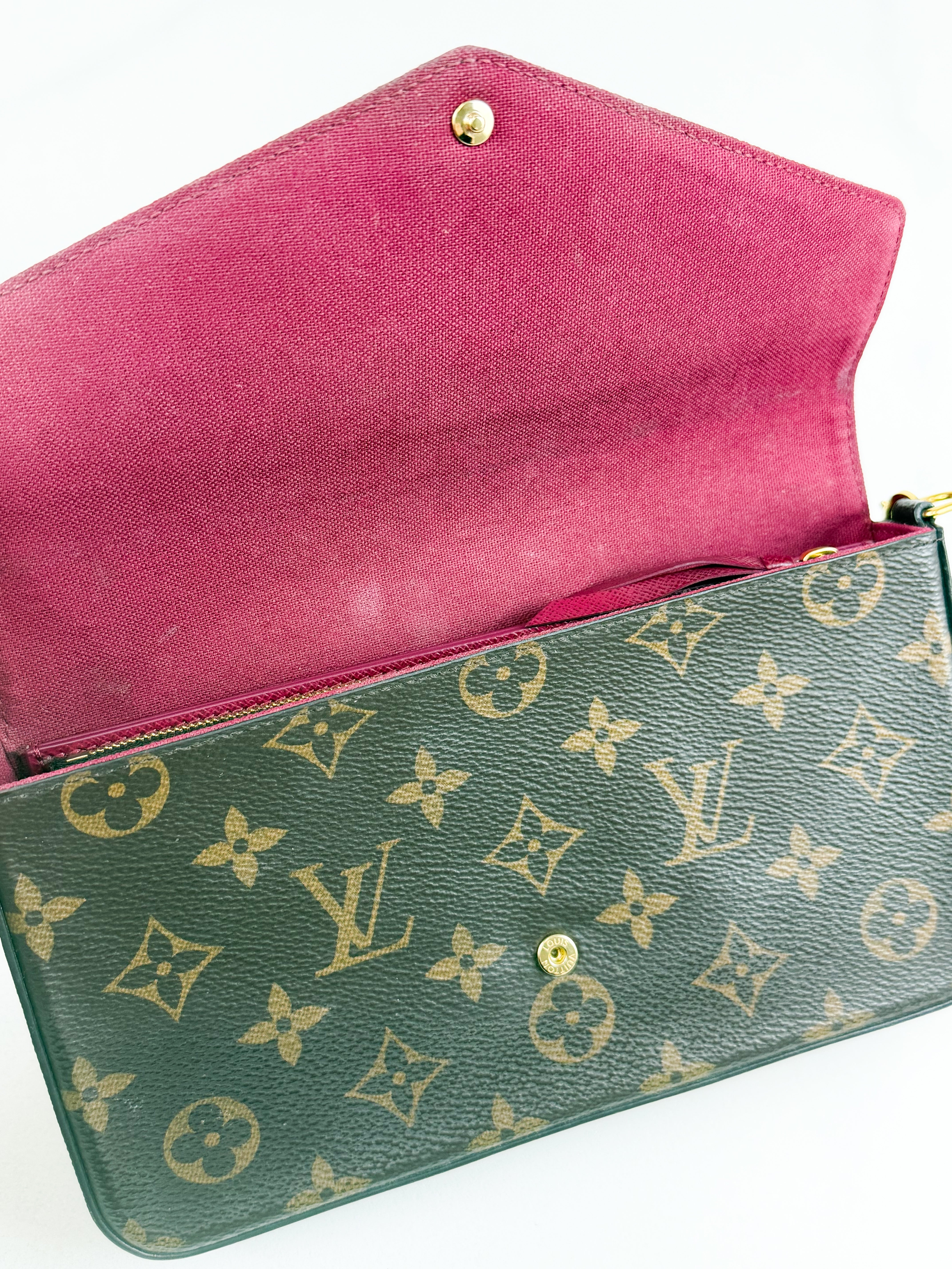Louis Vuitton Felicie Pochette Monogram Canvas