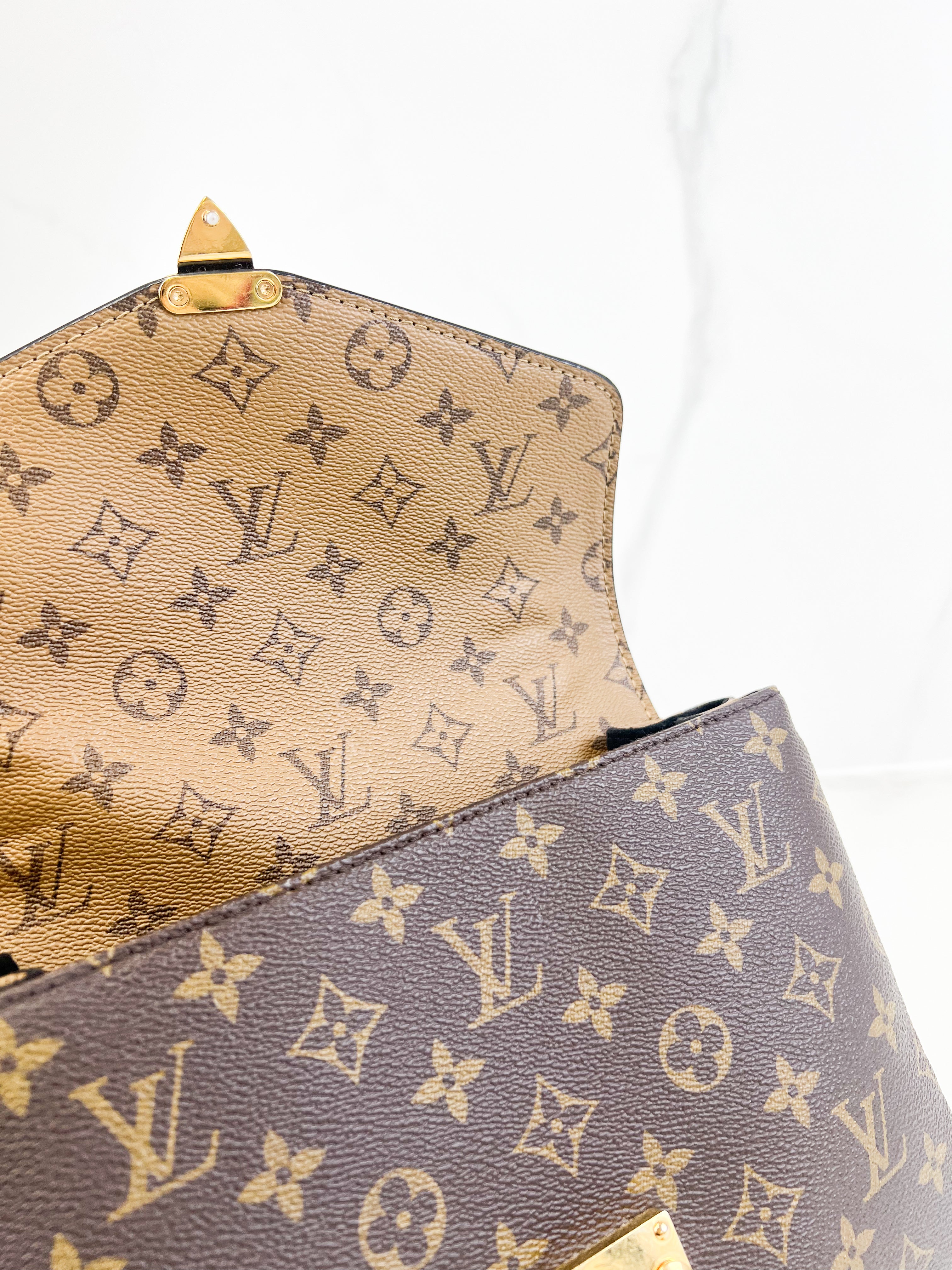 Louis Vuitton Monogram Reverse Pochette Metis