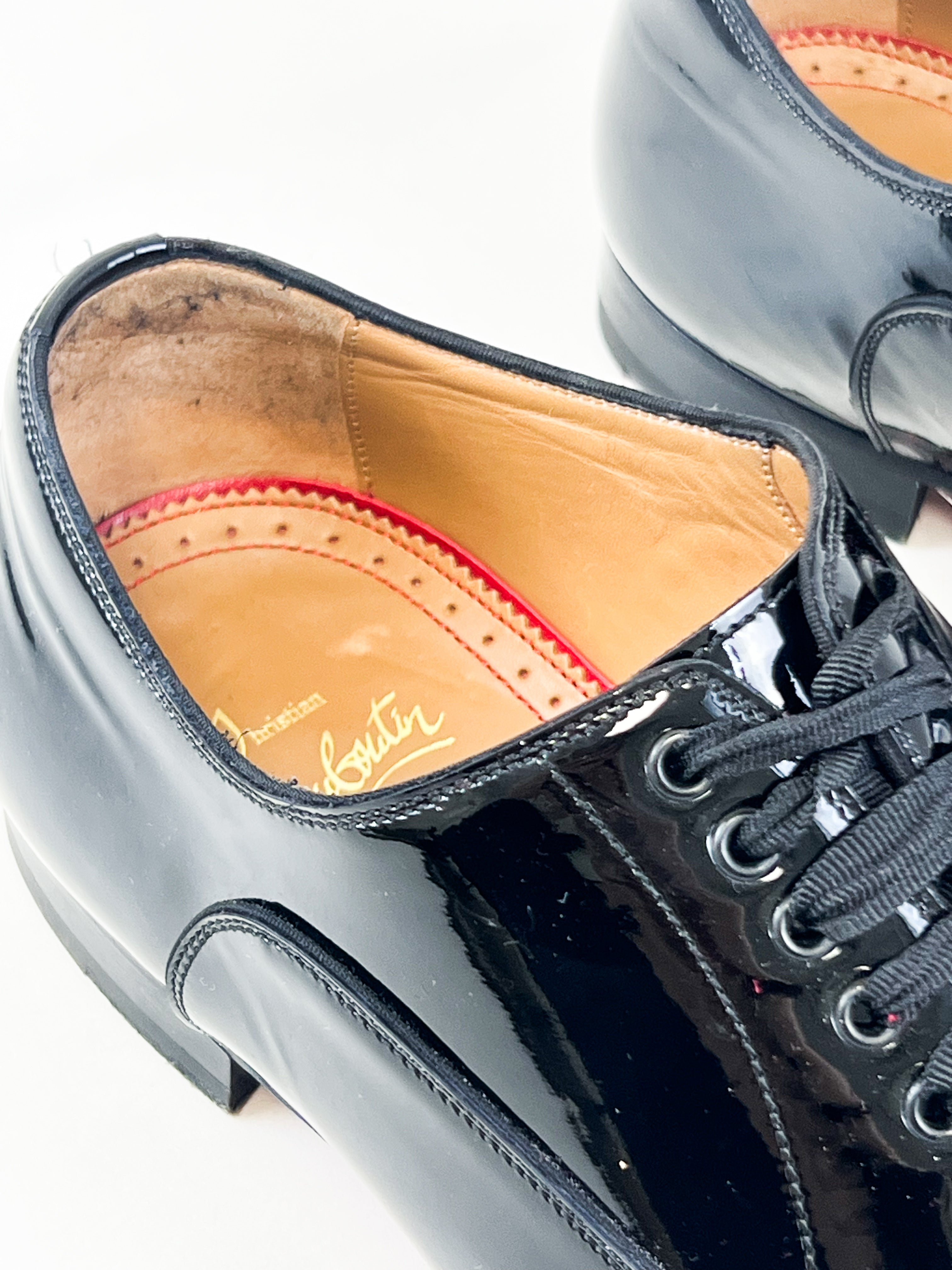 Christian Louboutin Greggo Flat Patent Size 41