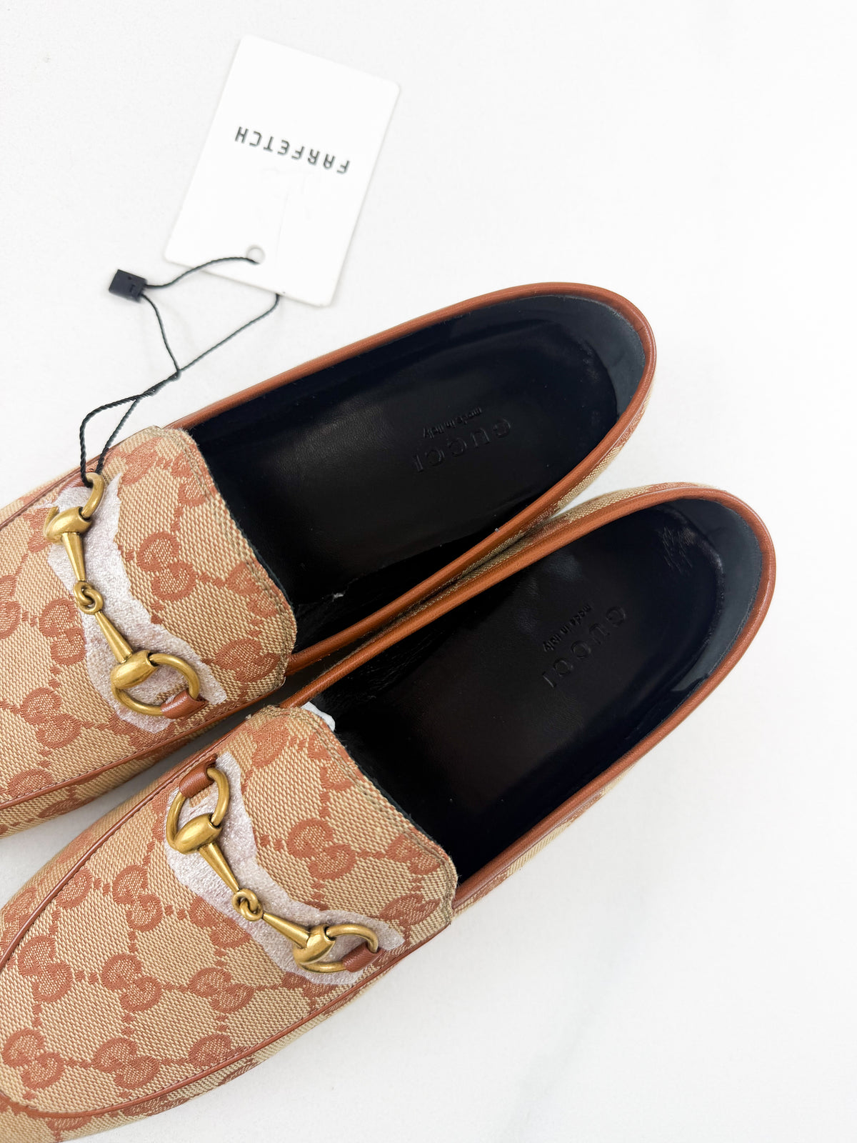 Gucci Jordaan Horsebit Loafer Size 38