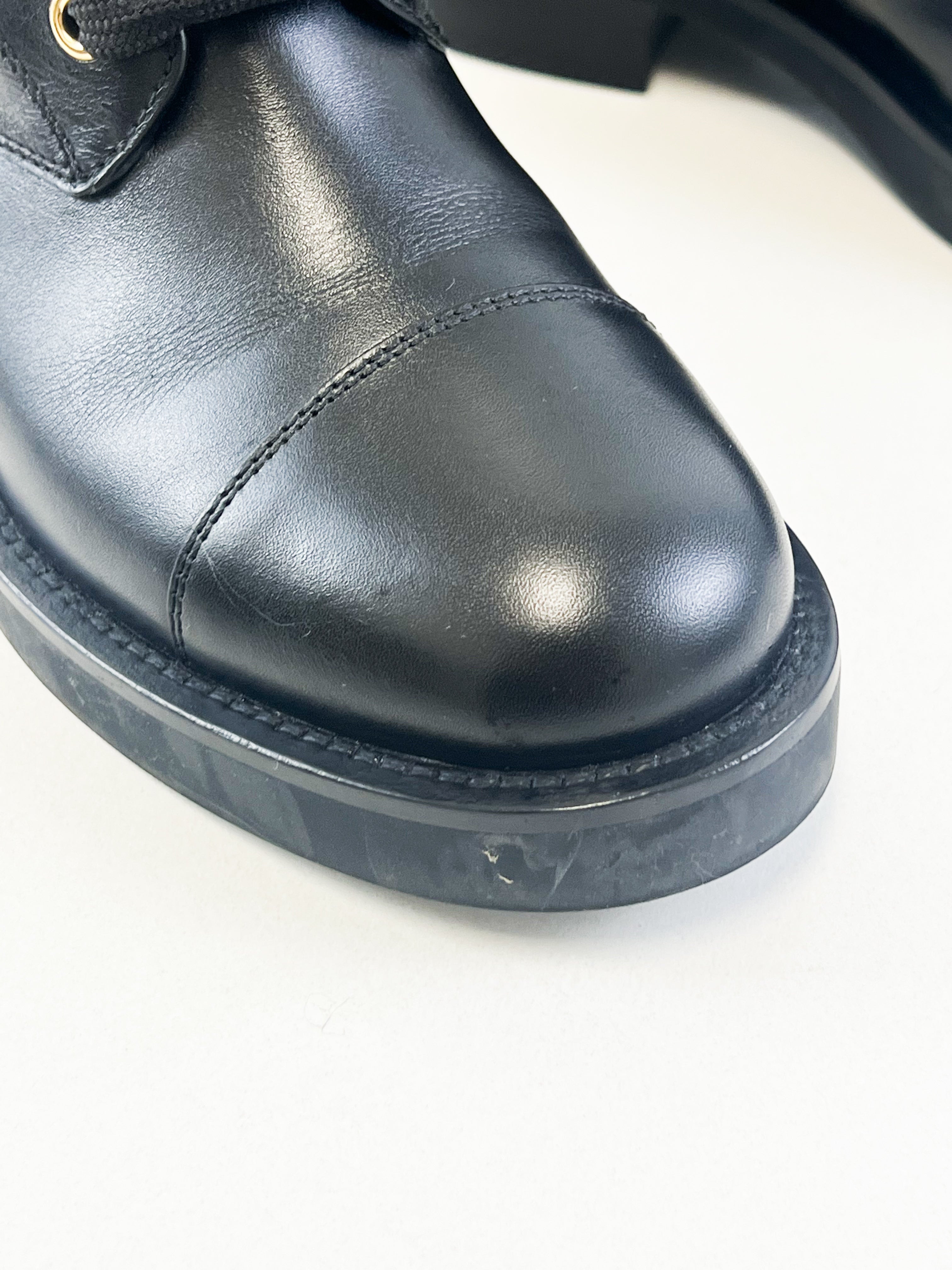 Louis Vuitton Wonderland Flat Ranger Boot Size 35.5