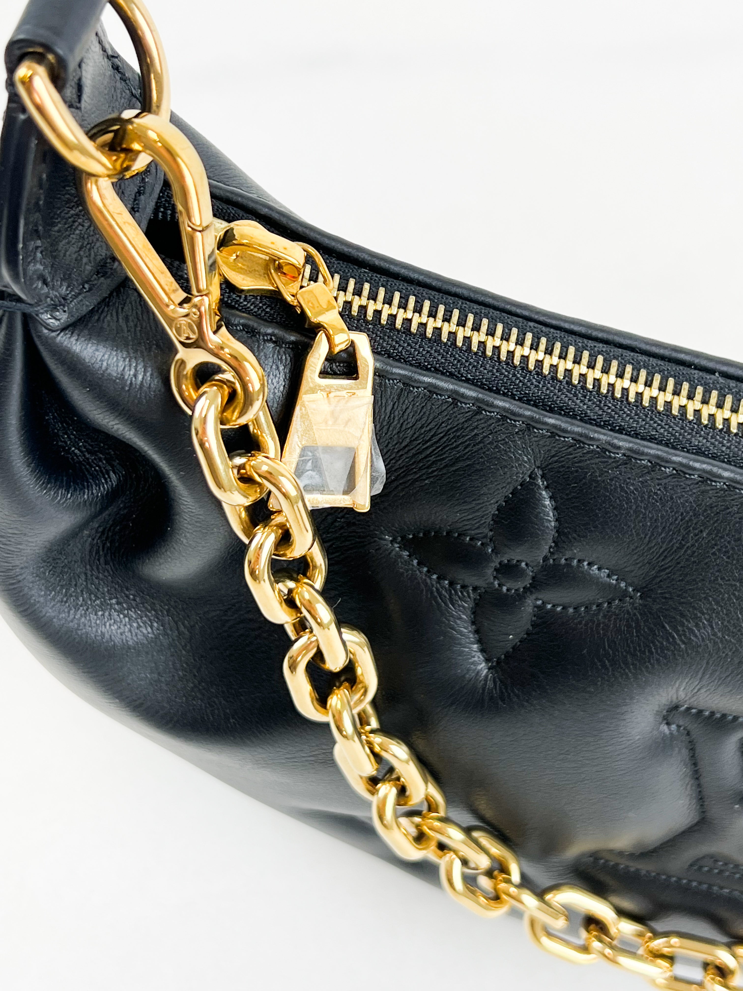 Louis Vuitton Calfskin Bubblegram Over The Moon Bag