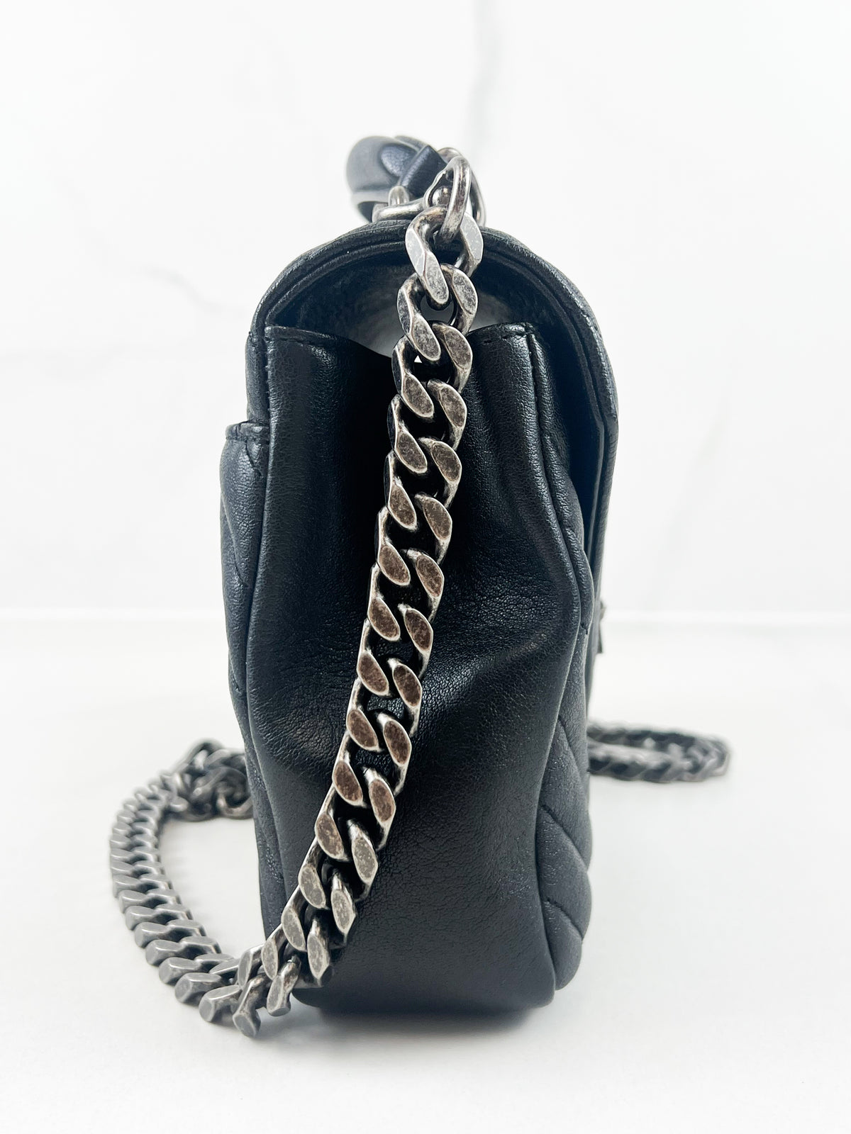 Saint Laurent Black College Bag