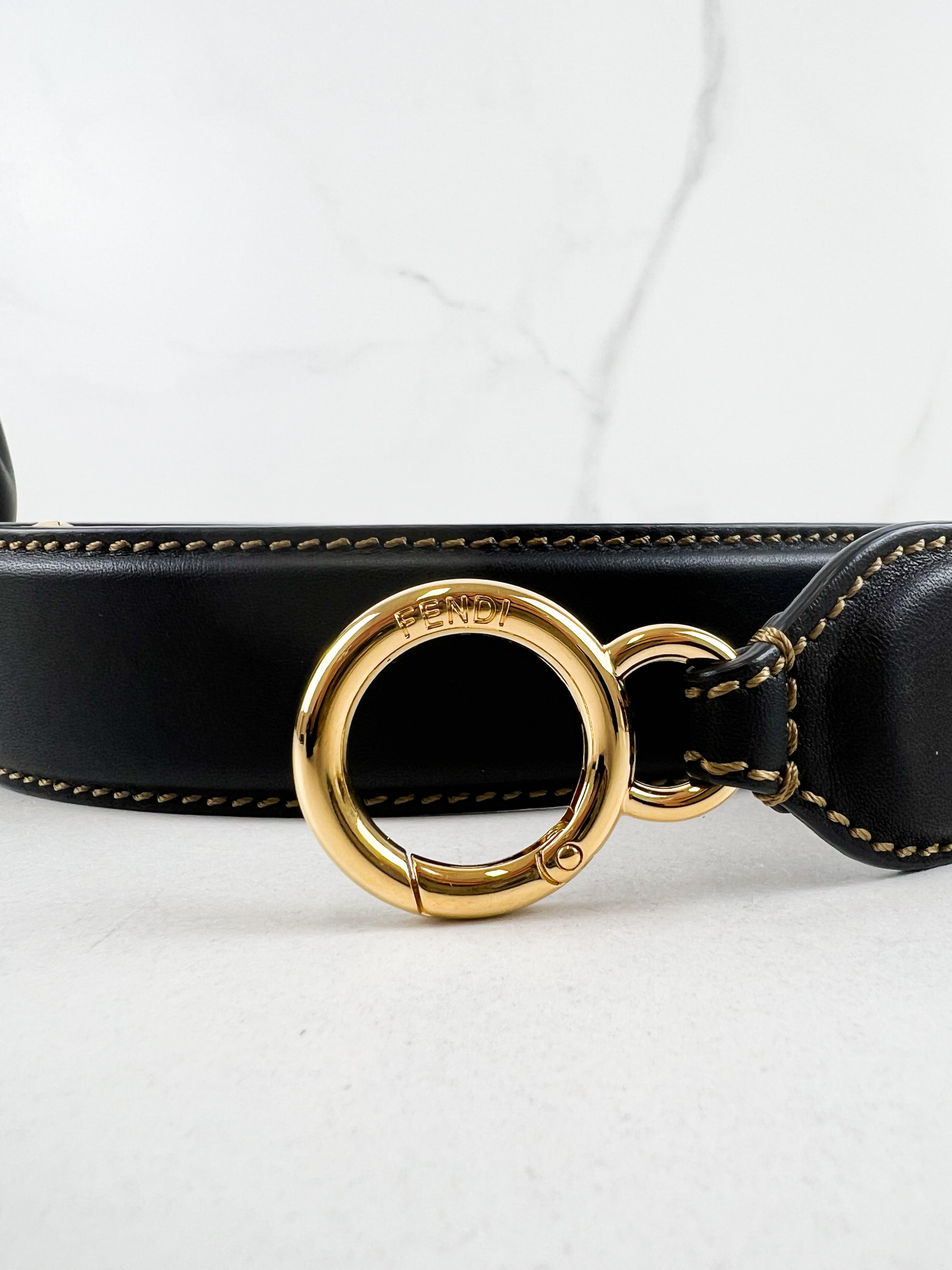 Fendi Peekaboo Calfskin Mini