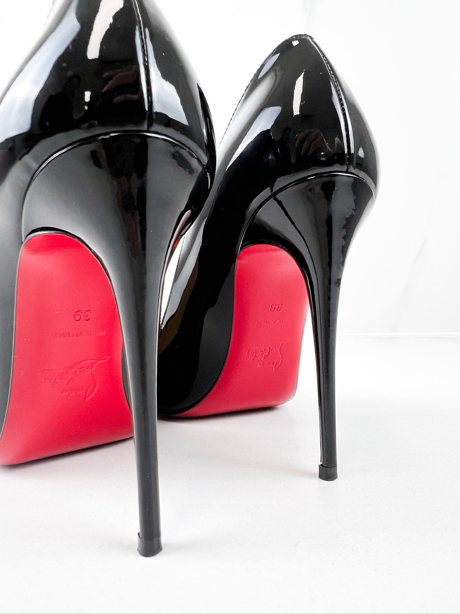 Christian Louboutin Black Kate 100mm Size 39