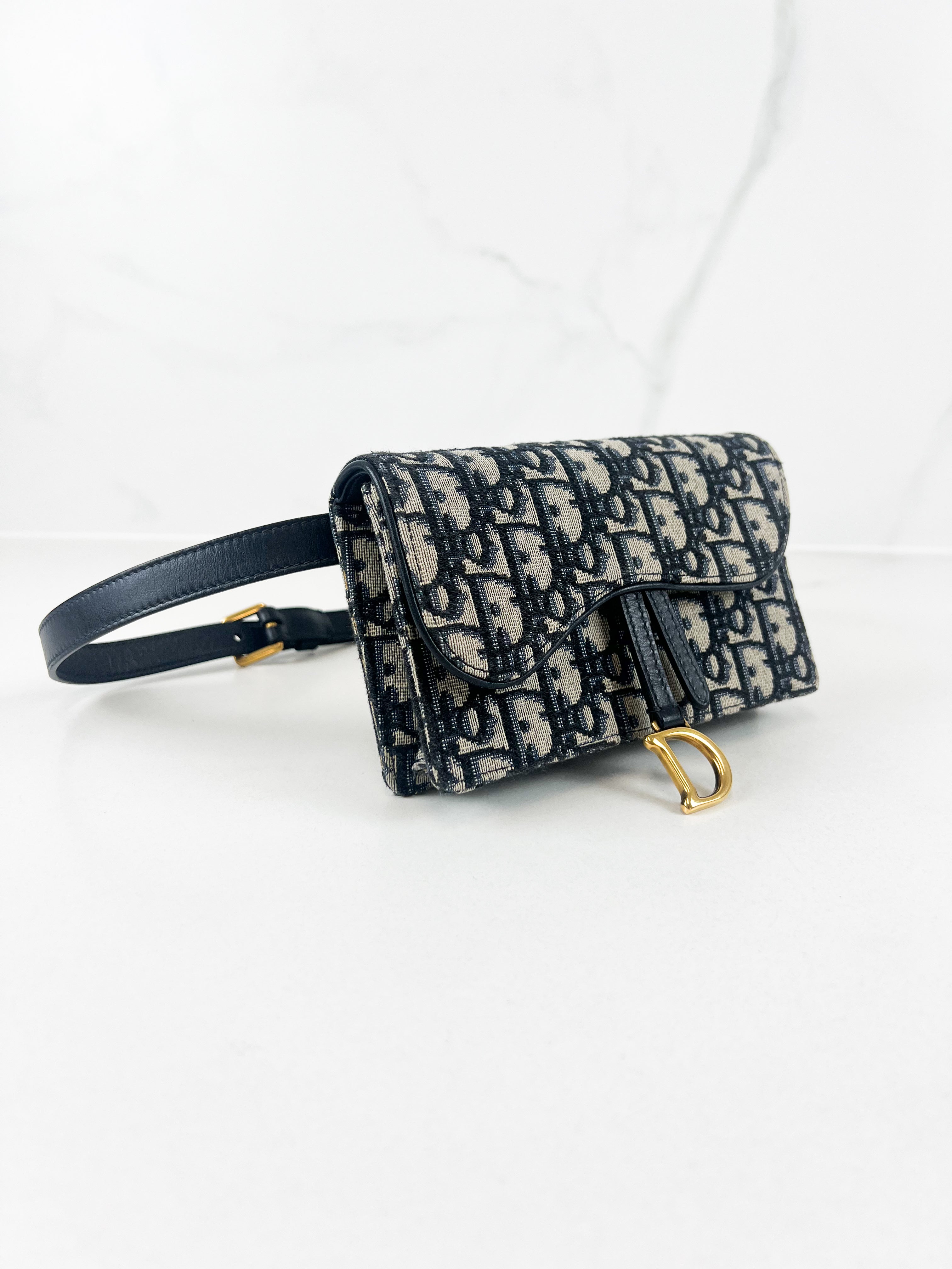 Christian Dior Saddle Oblique Belt Bag