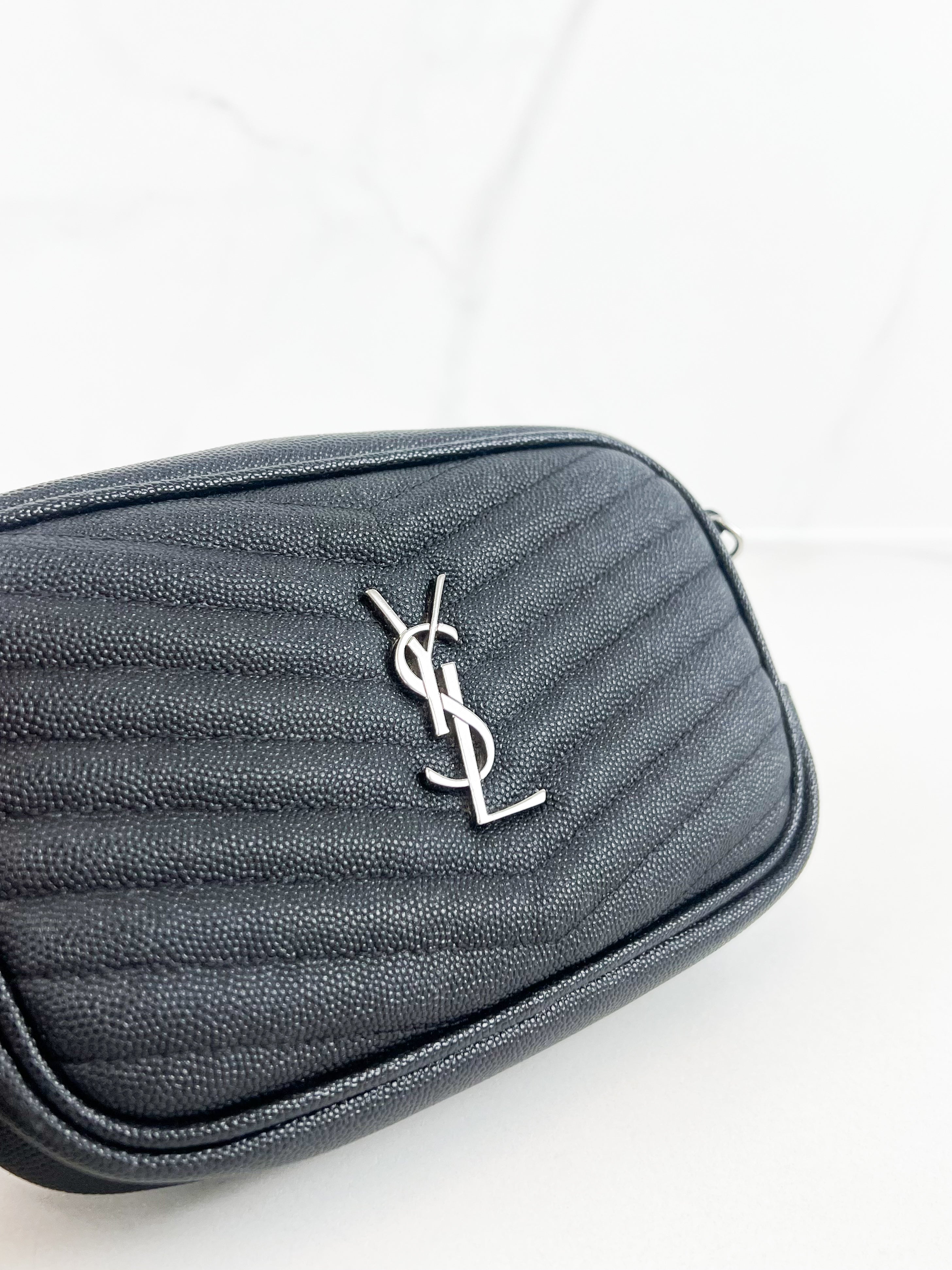 Saint Laurent Mini Lou Camera Bag SHW