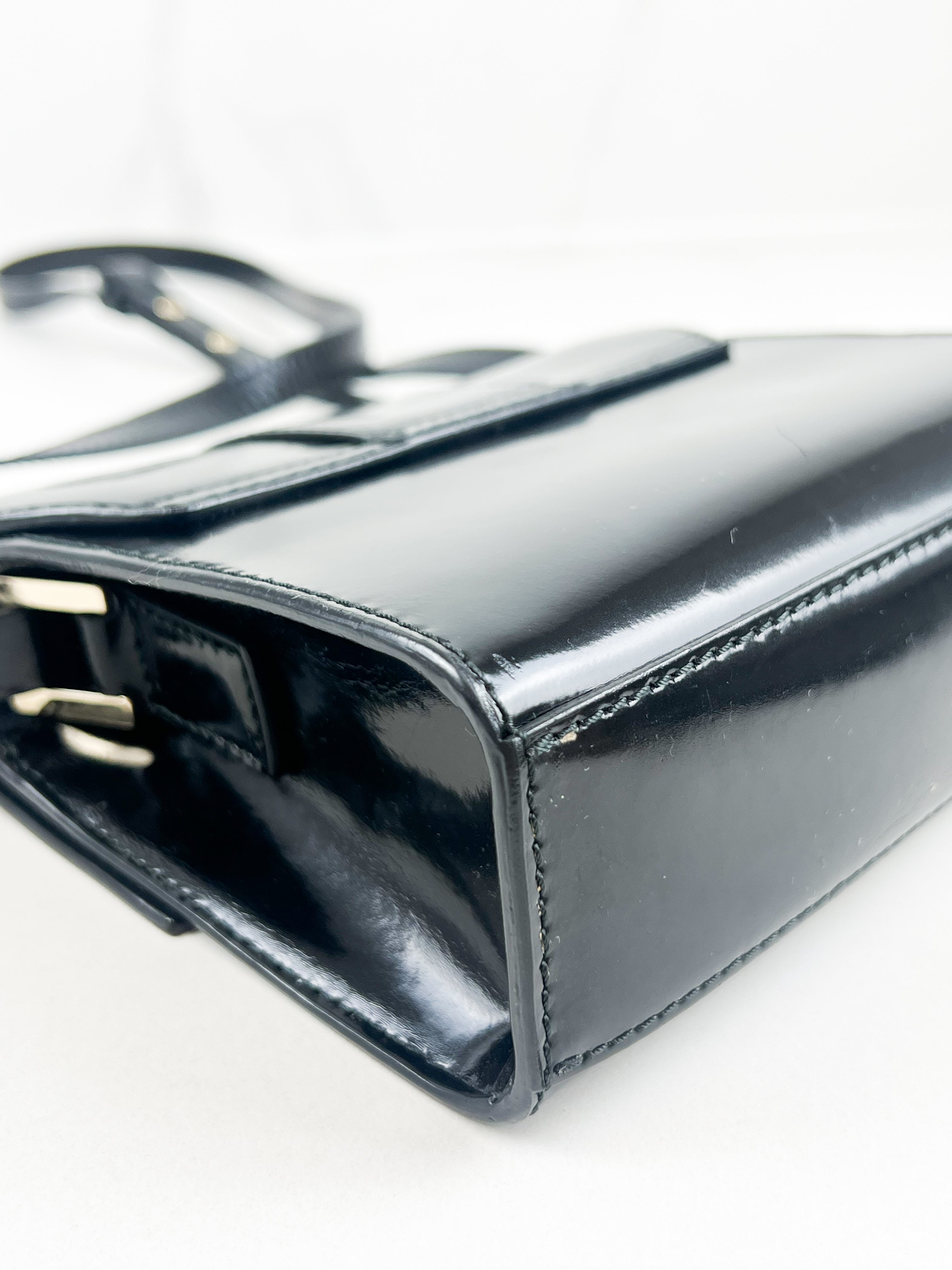 Versace Patent Leather Bag