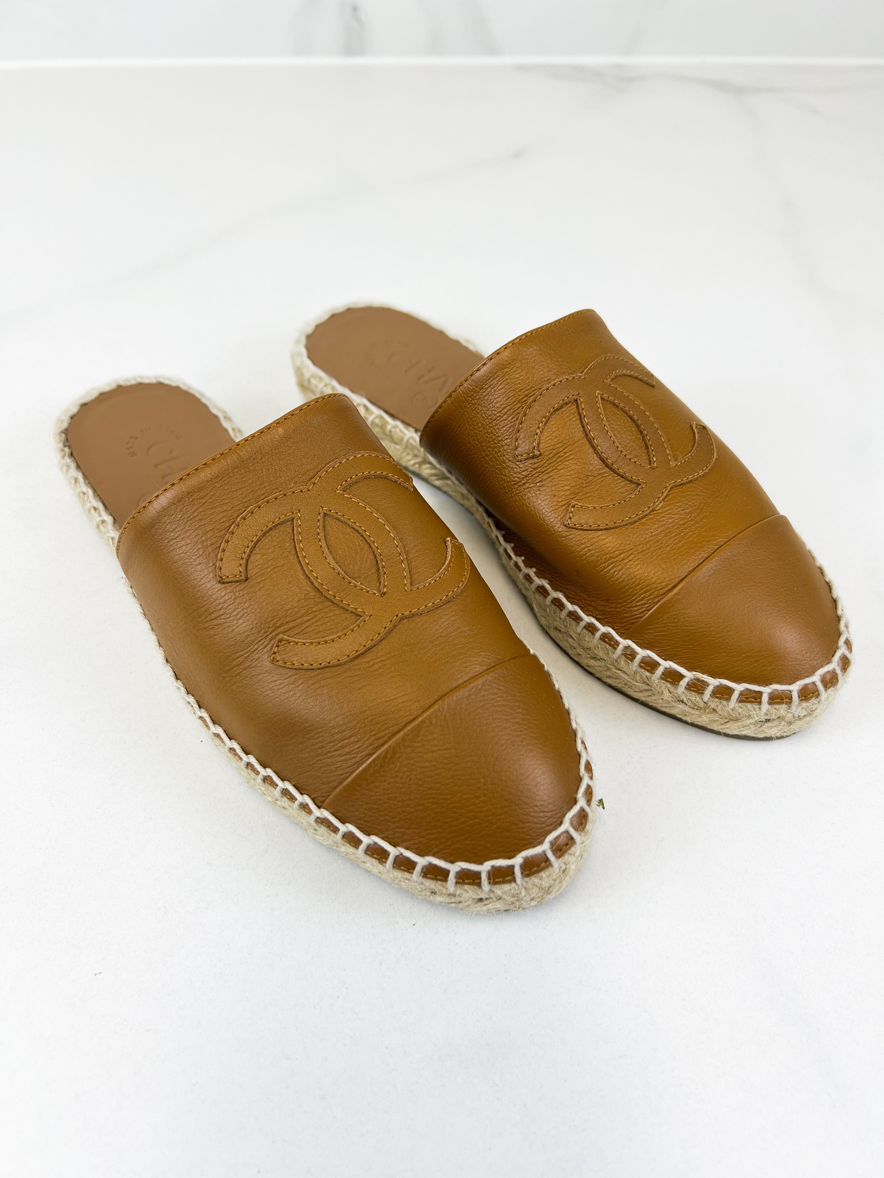 Chanel Backless Mules Size 35