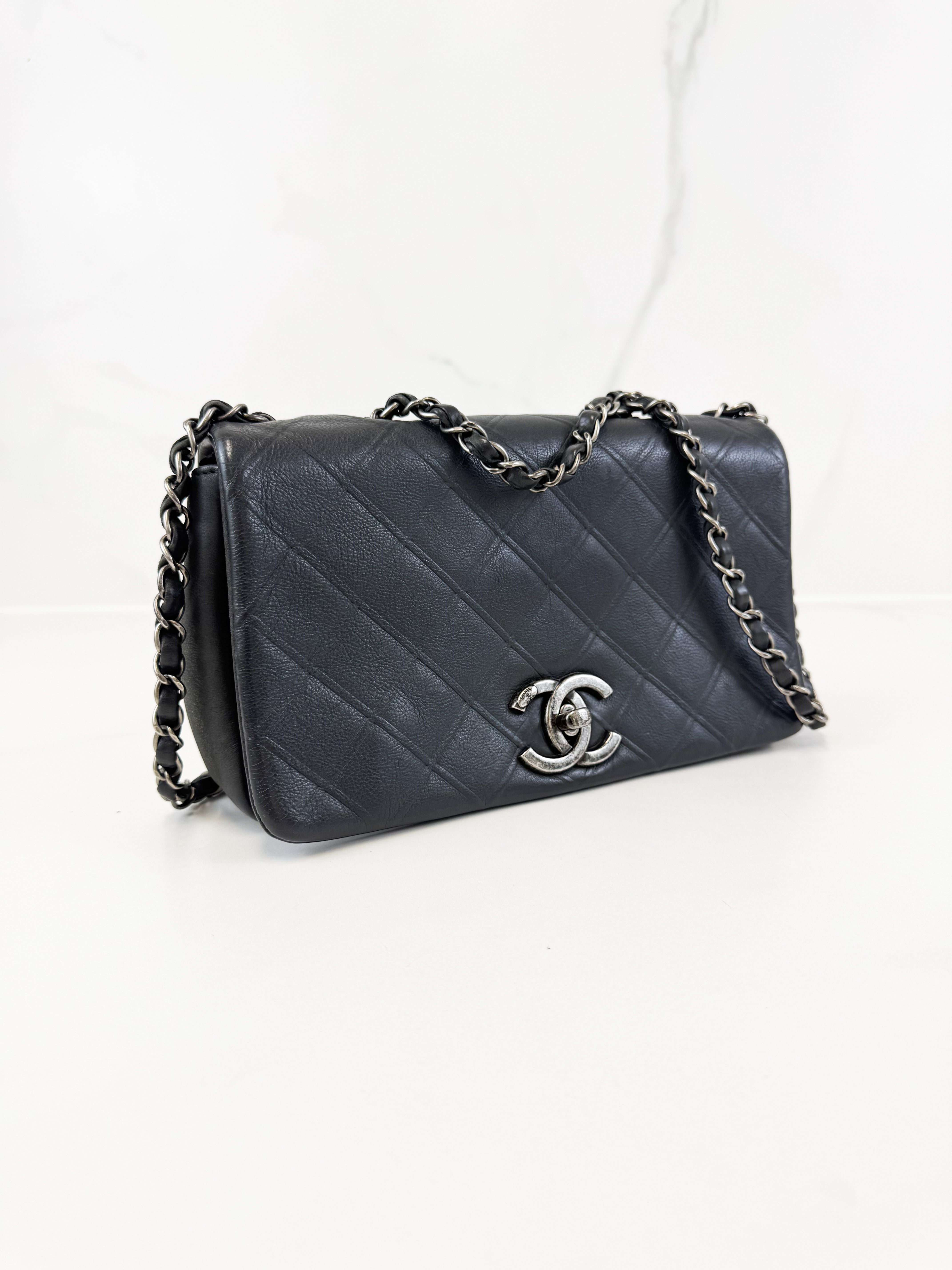 Chanel Lambskin Flap Shoulder Bag
