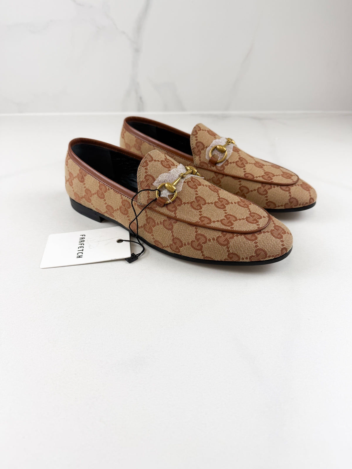 Gucci Jordaan Horsebit Loafer Size 38