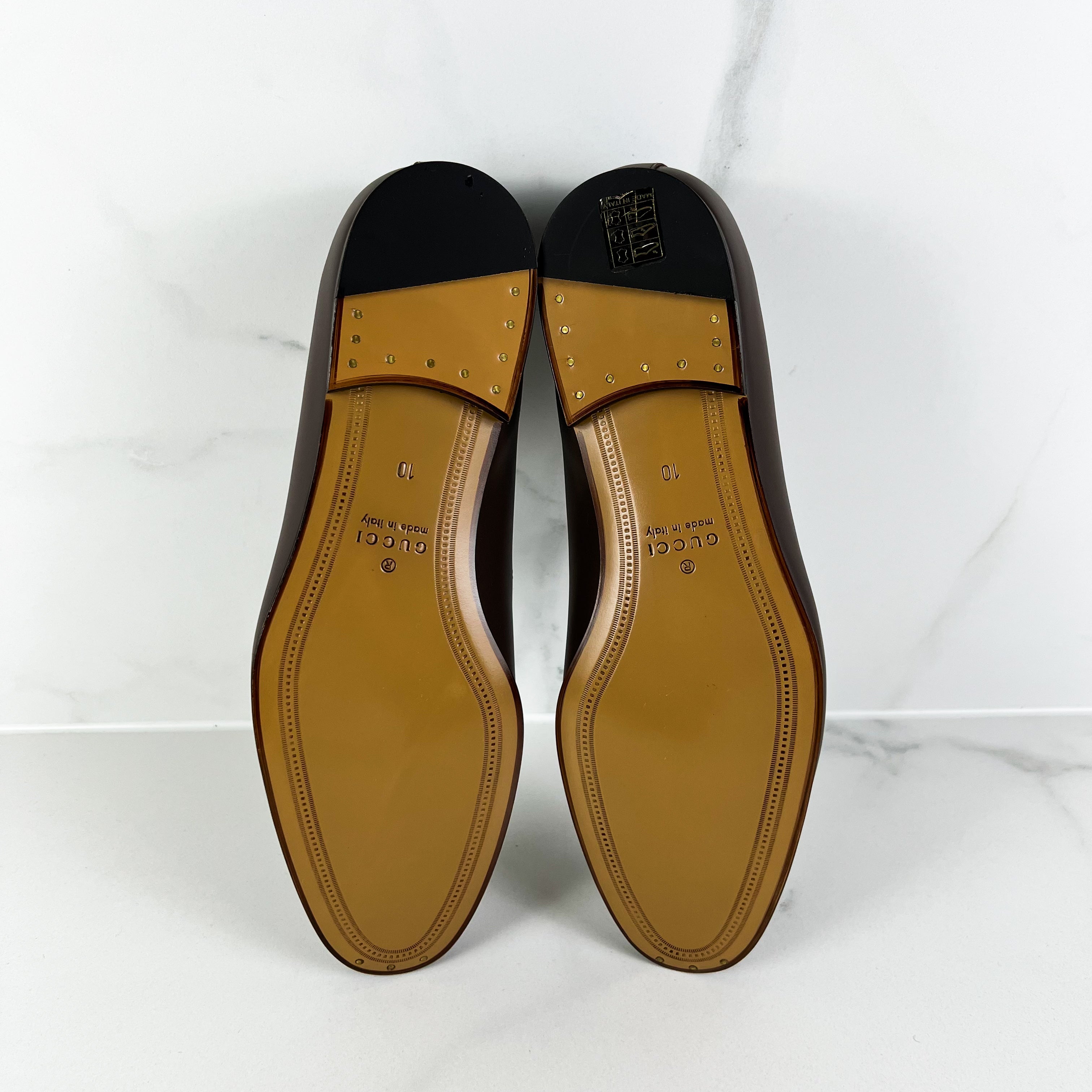 Gucci Men's Wexford Loafer in Brown Size 10