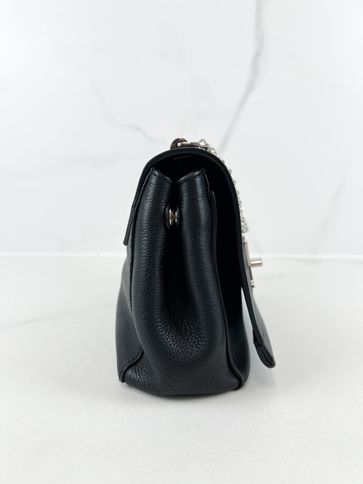 Louis Vuitton Lock me Satchel Chain Bag