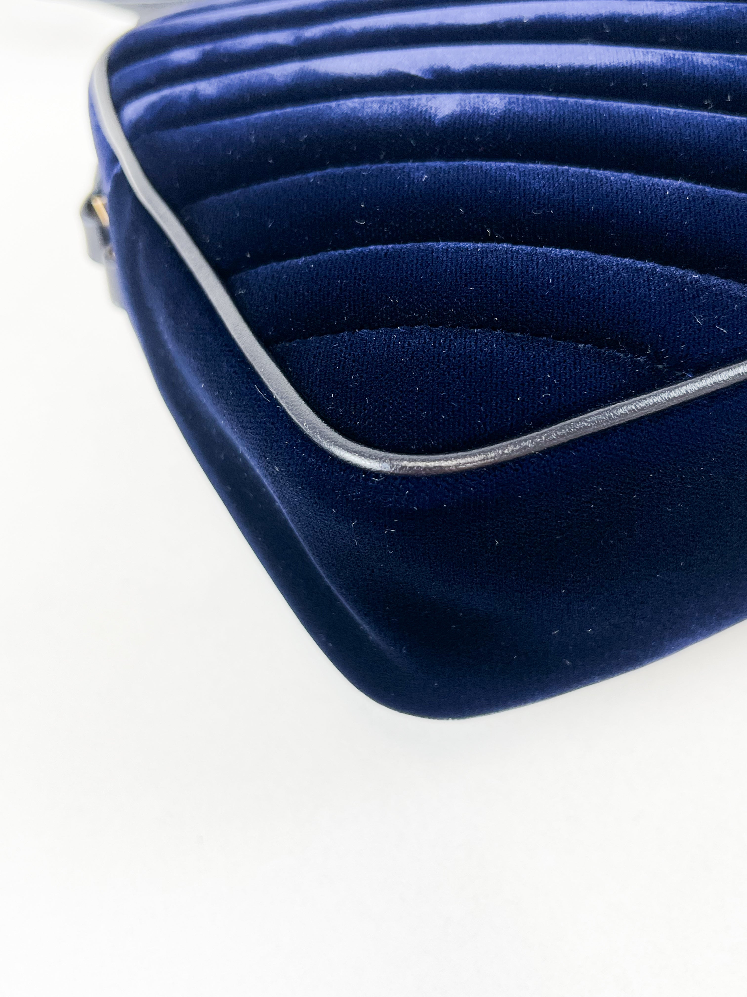 Saint Laurent Velvet Lou Camera Bag