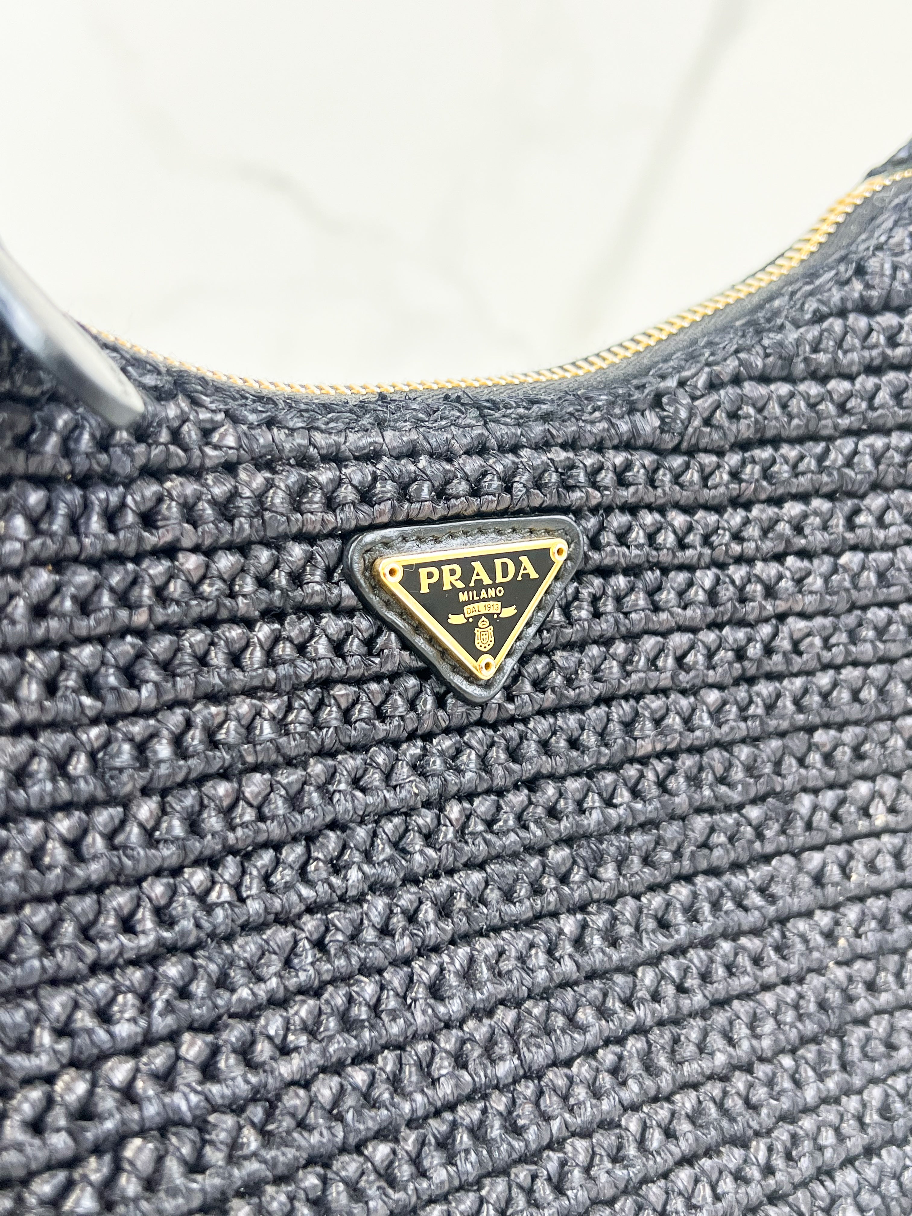 Prada Crochet Re-Edition 2005 in Black