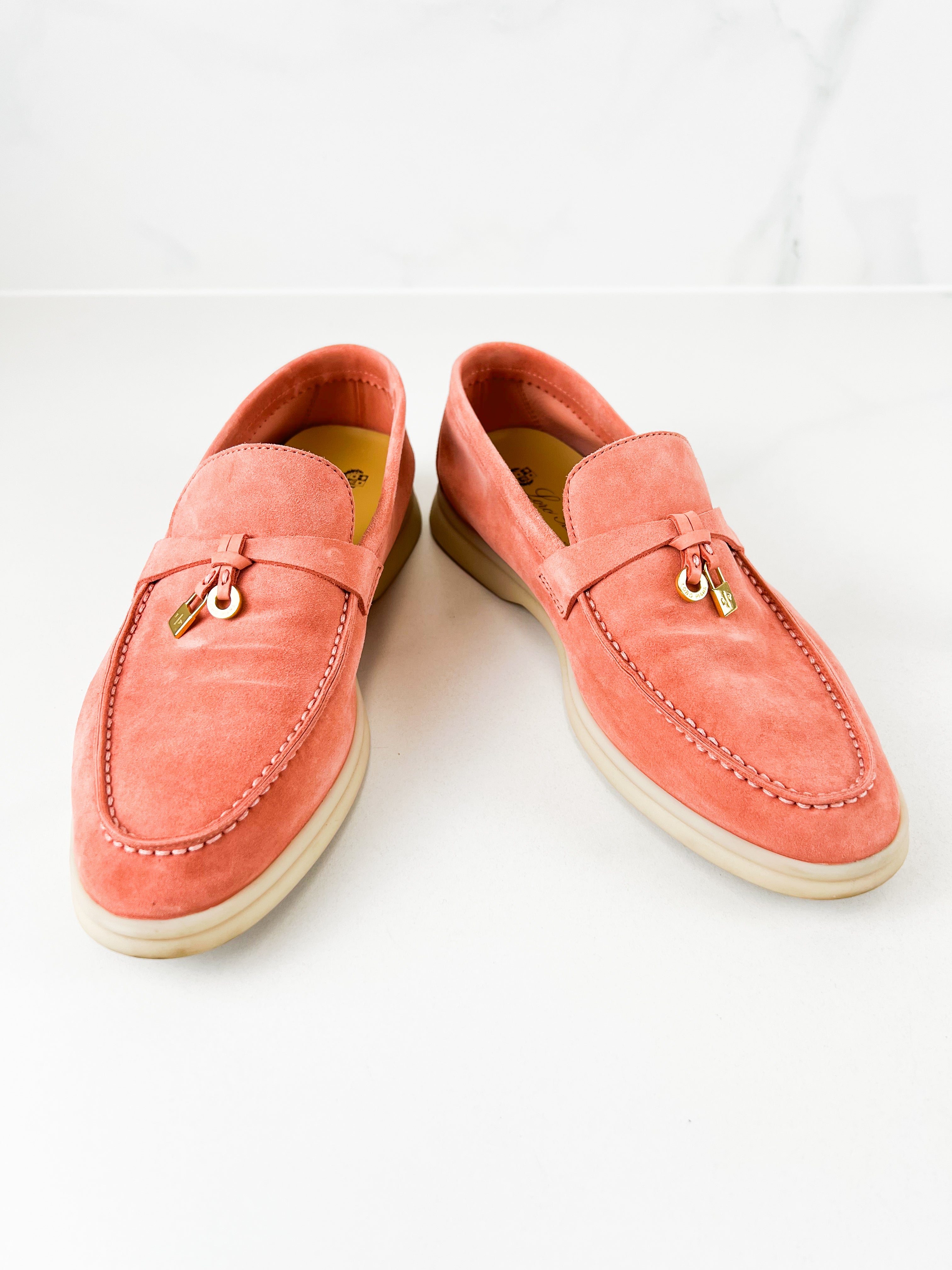 Loro Piana Summer Charms Walk 37 Coral Pink