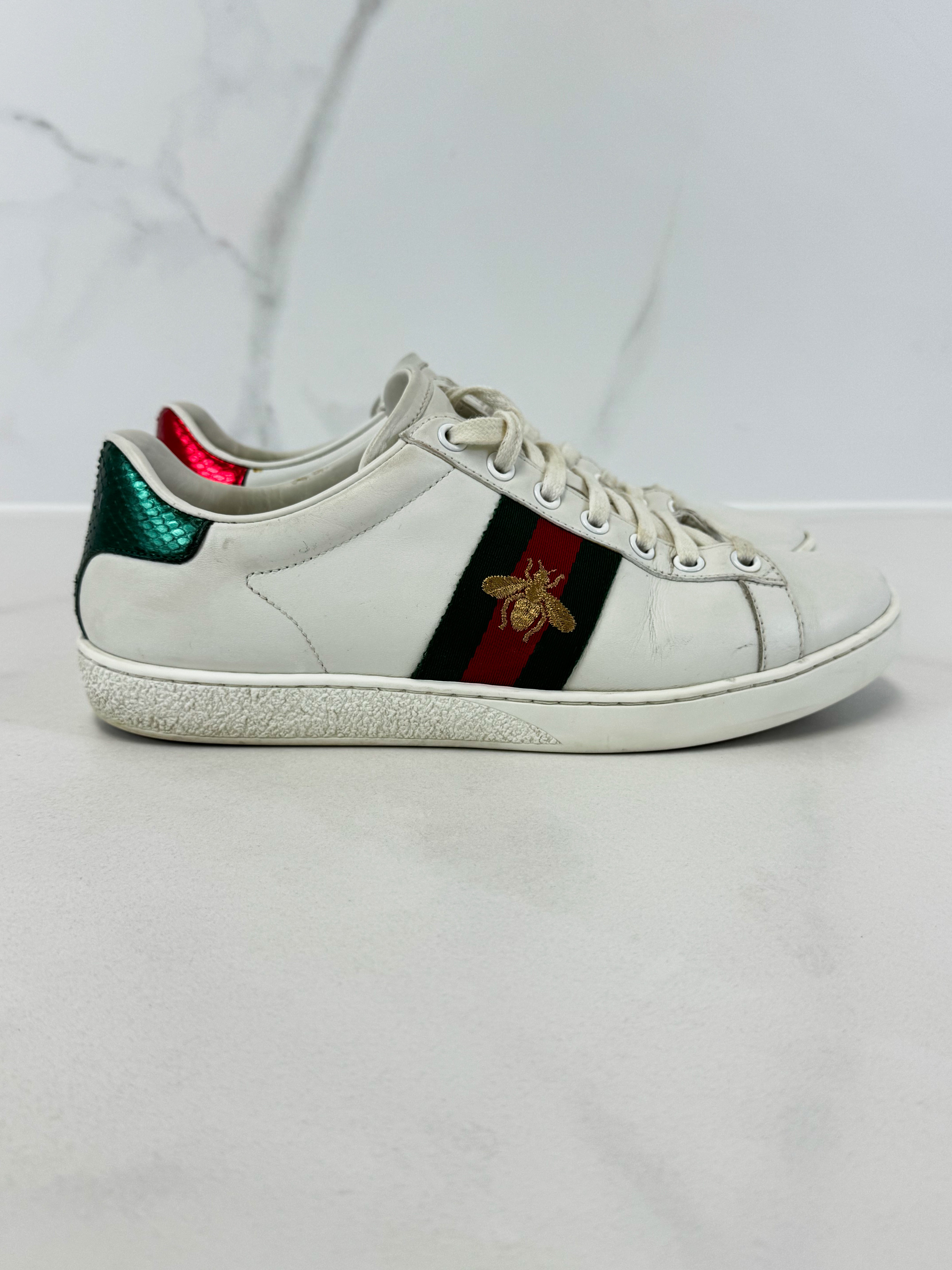 Gucci Ace Bee Sneaker Size 36.5