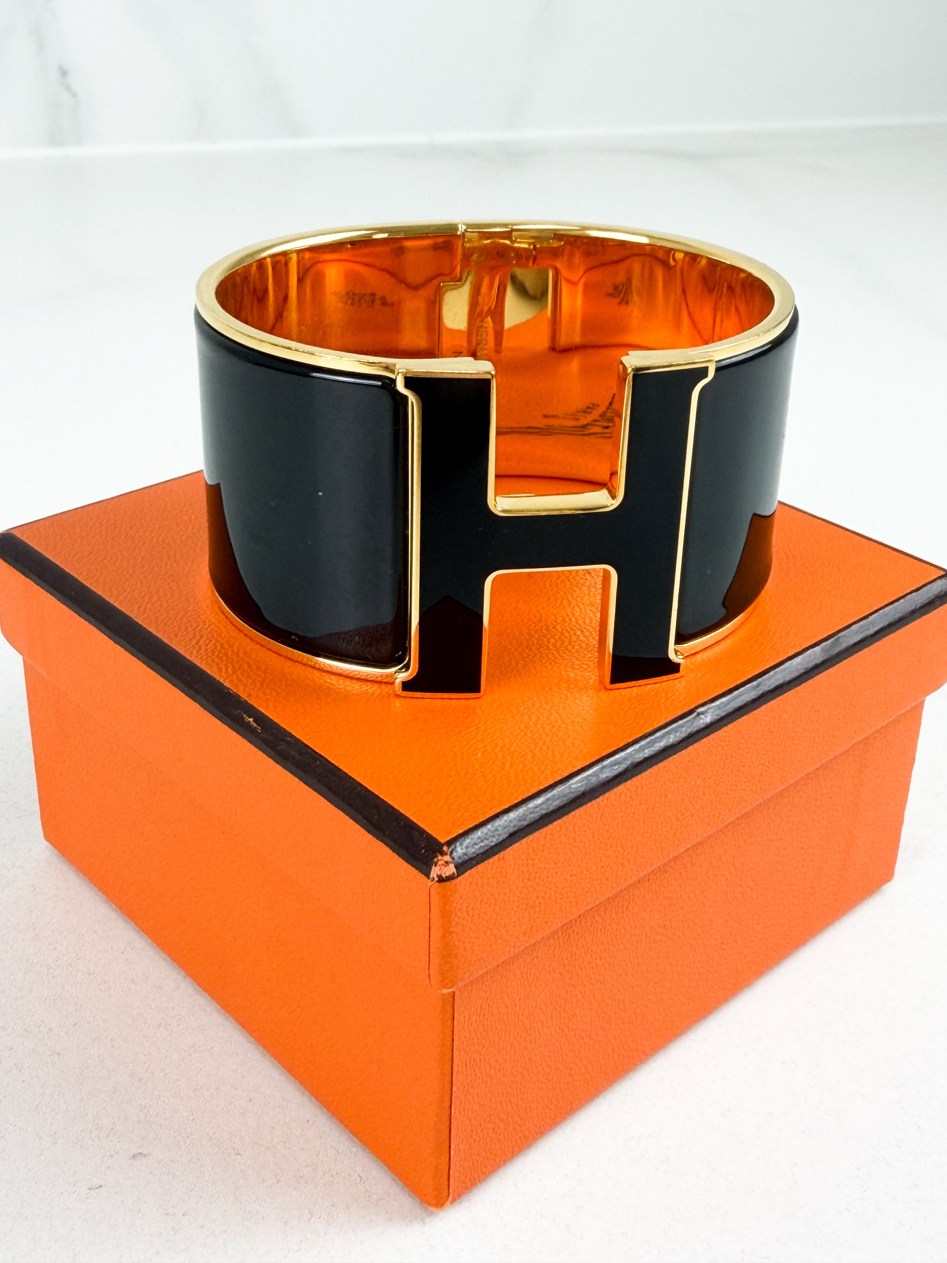 Hermes Extra Wide Clic Clac H Bracelet