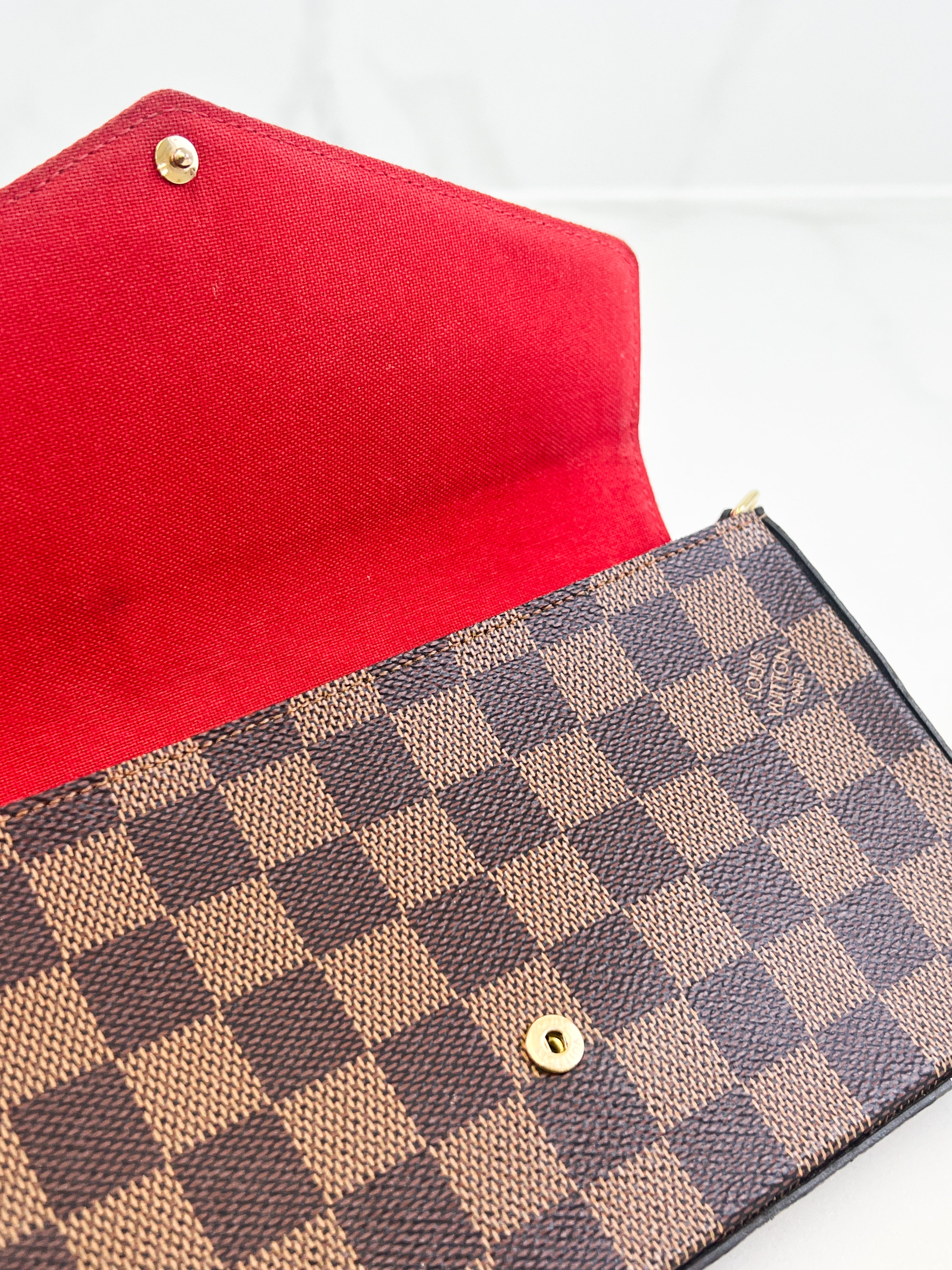 Louis Vuitton Felicie Pochette Damier Ebene