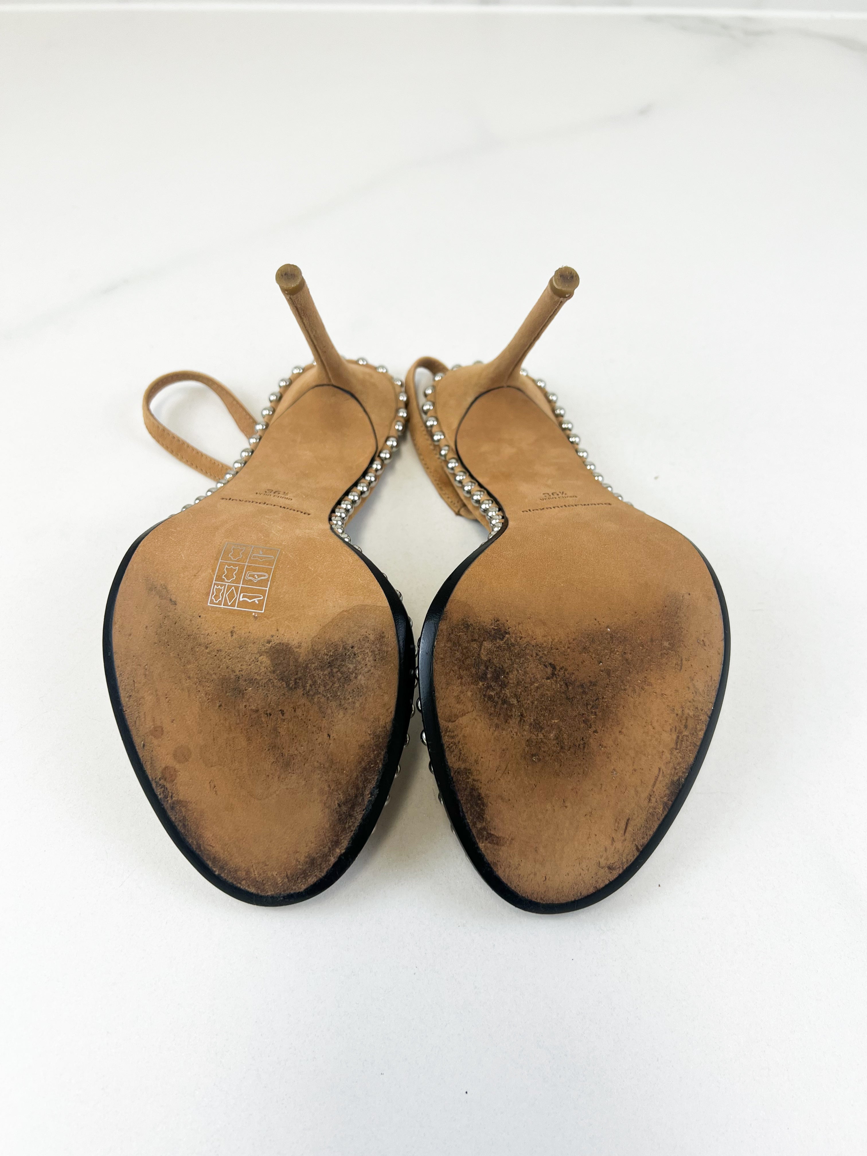 Alexander Wang Nova Suede PVC Size 36.5