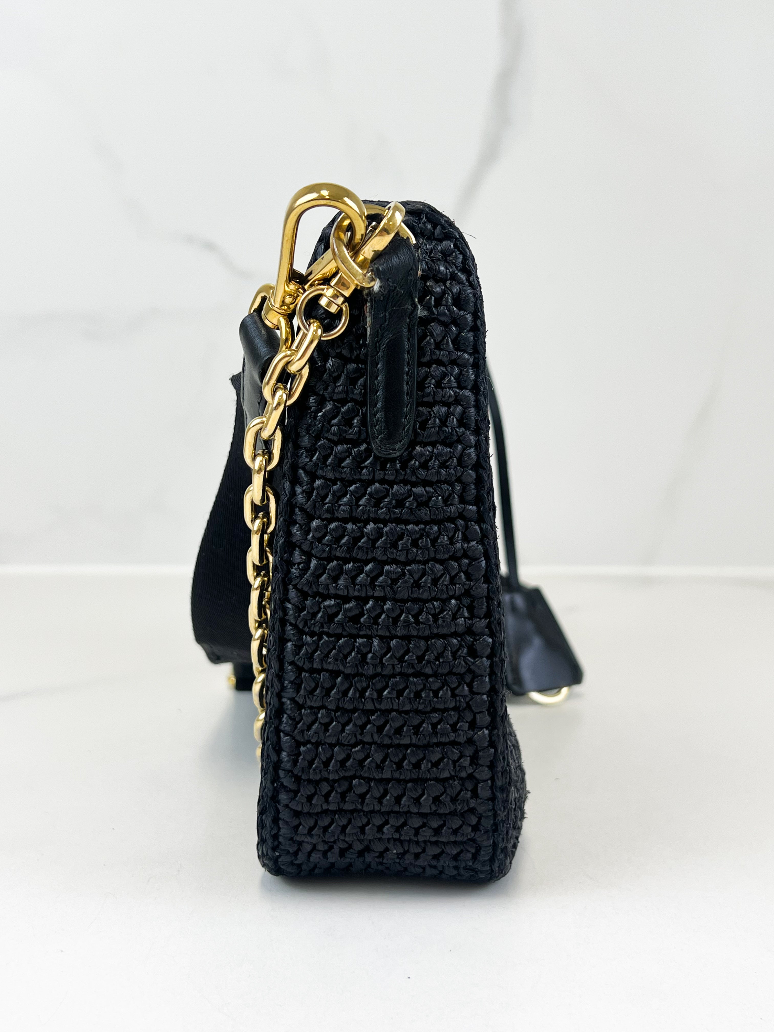 Prada Crochet Re-Edition 2005 in Black