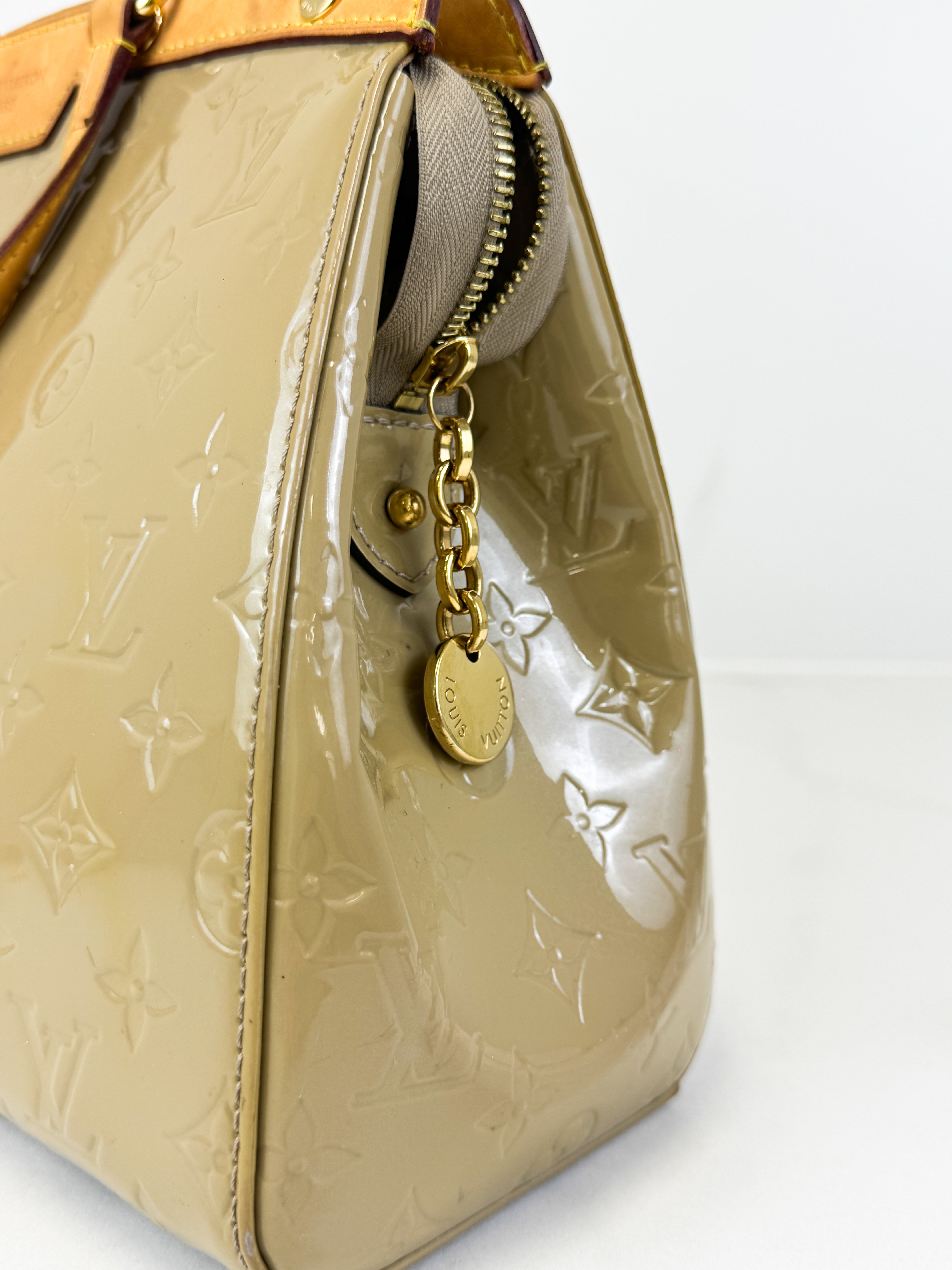 Louis Vuitton Patent Vernis Monogram Brea Bag