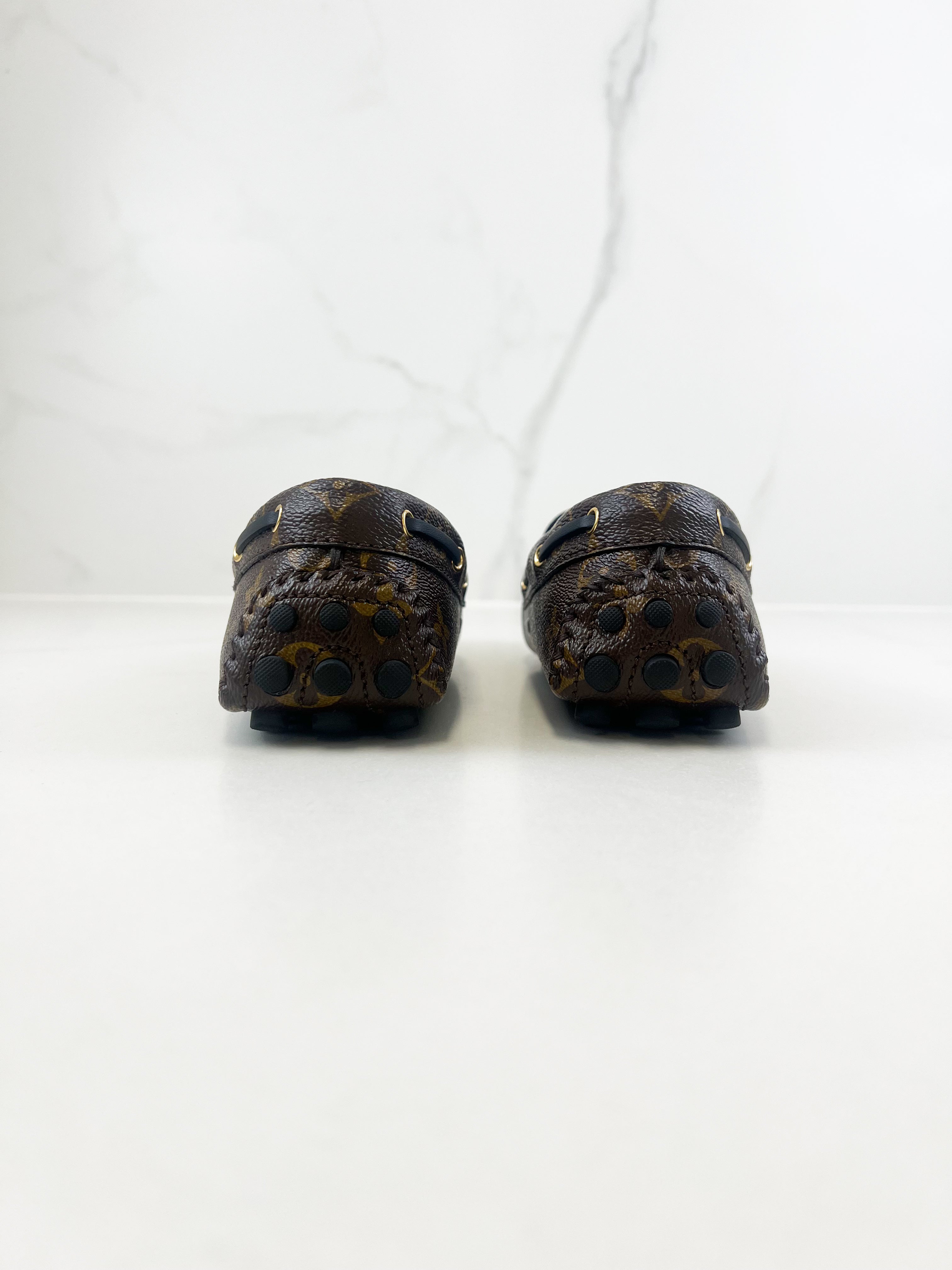 Louis Vuitton Monogram Canvas Gloria Loafer Size 41