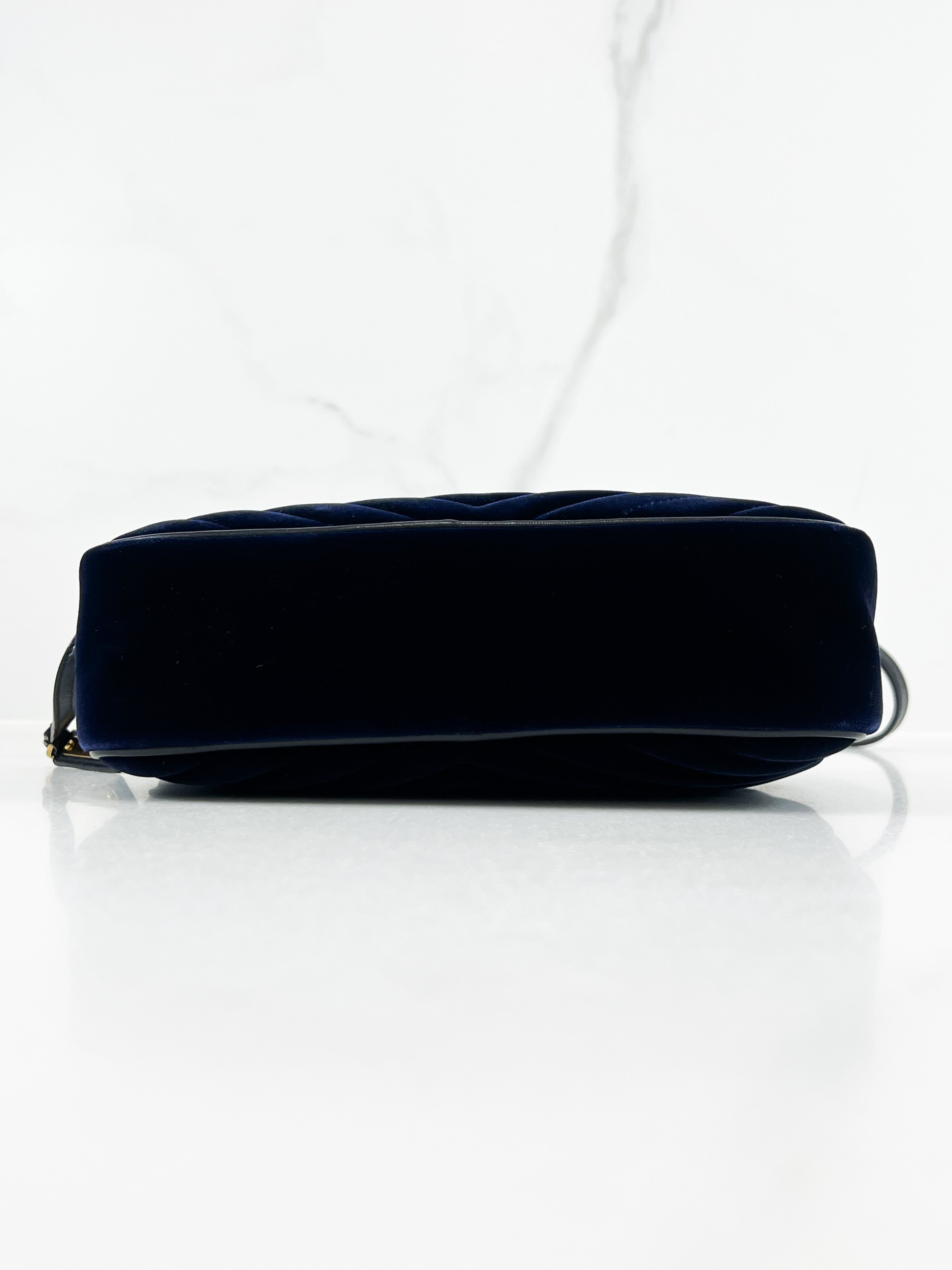 Saint Laurent Velvet Lou Camera Bag