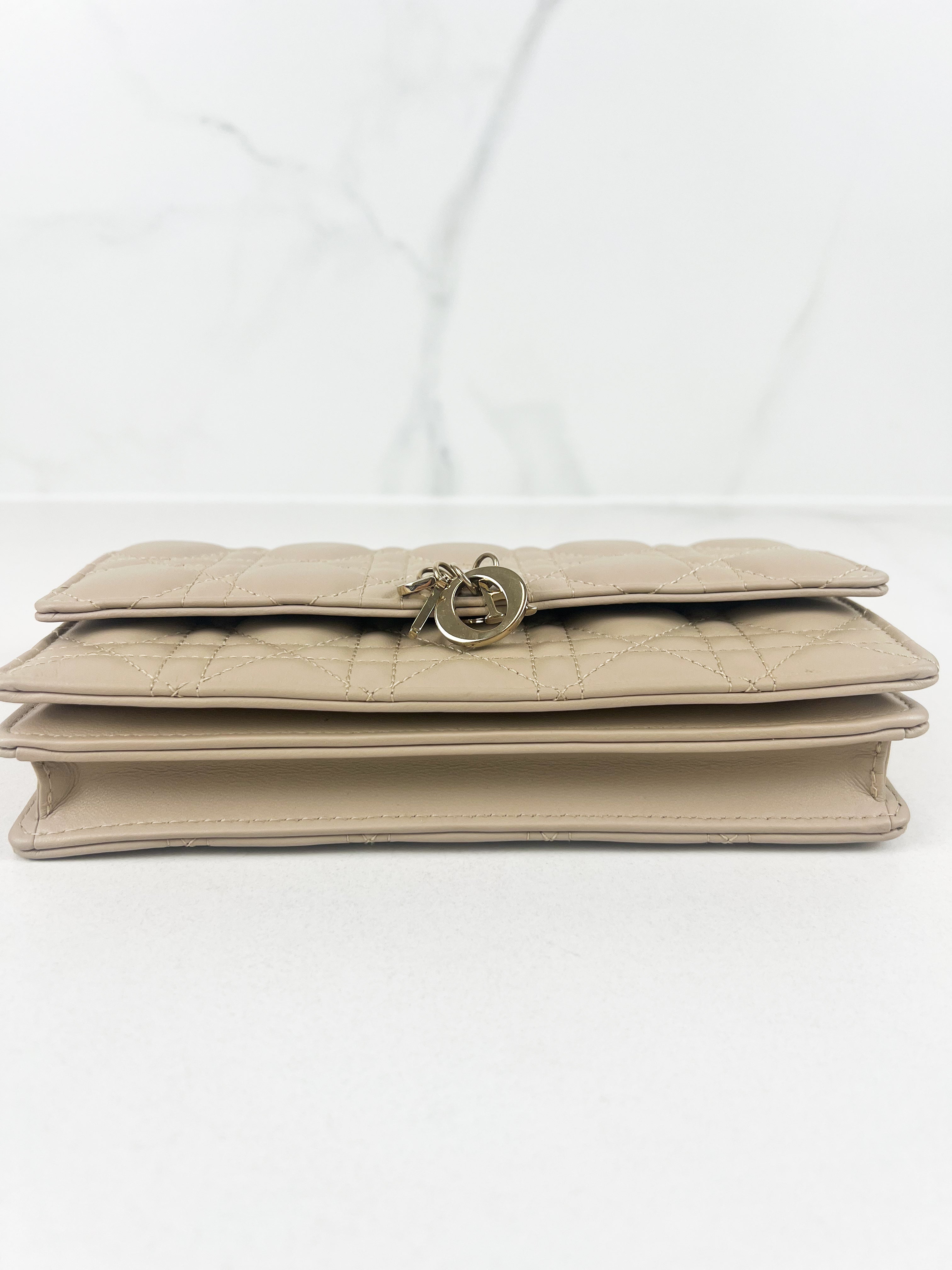 My Dior Mini Bag Powder Beige Lambskin